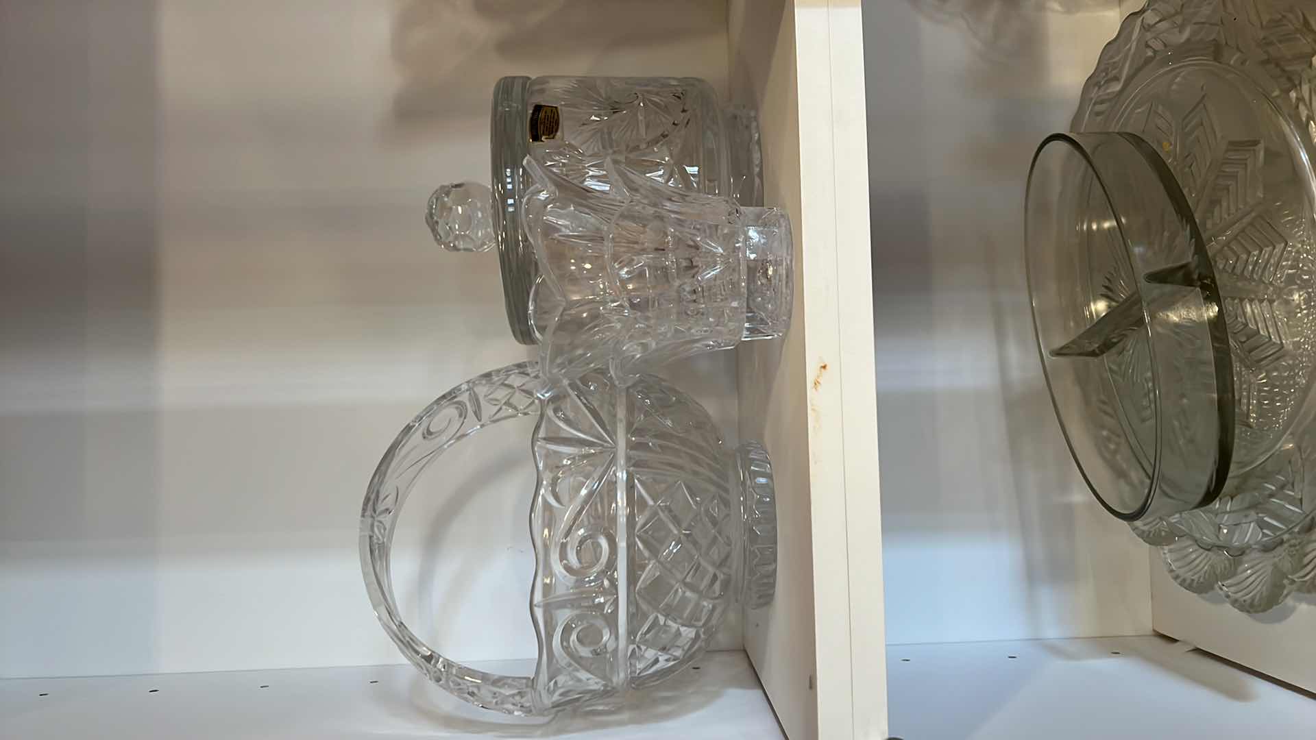 Photo 1 of CONTENTS OF KITCHEN CABINET-GLASSWARE