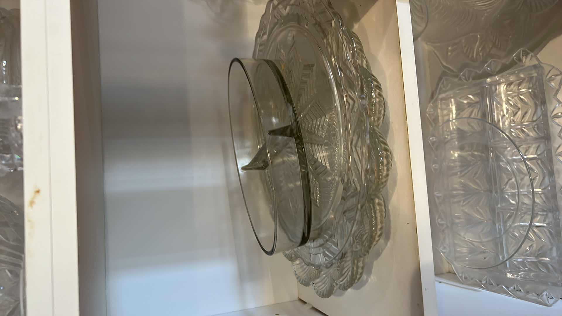 Photo 1 of CONTENTS OF KITCHEN CABINET-GLASSWARE