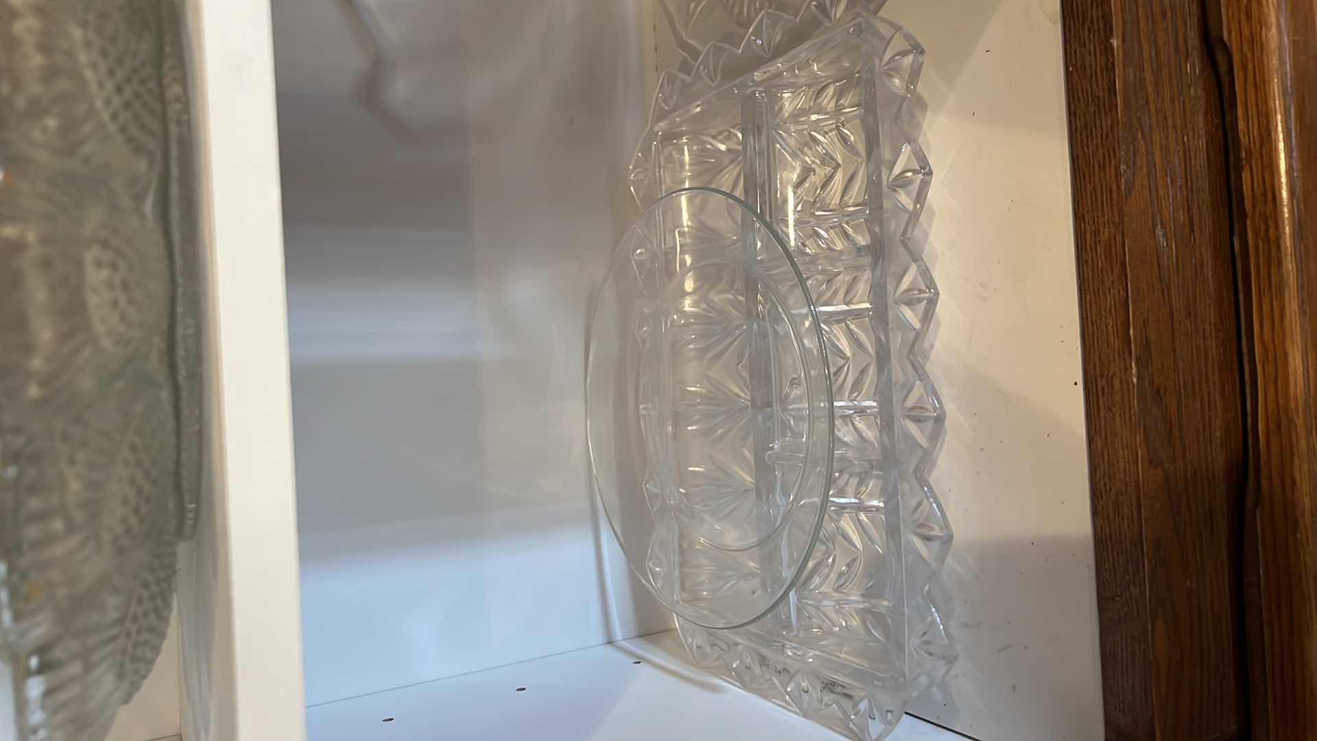 Photo 1 of CONTENTS OF KITCHEN CABINET-GLASSWARE