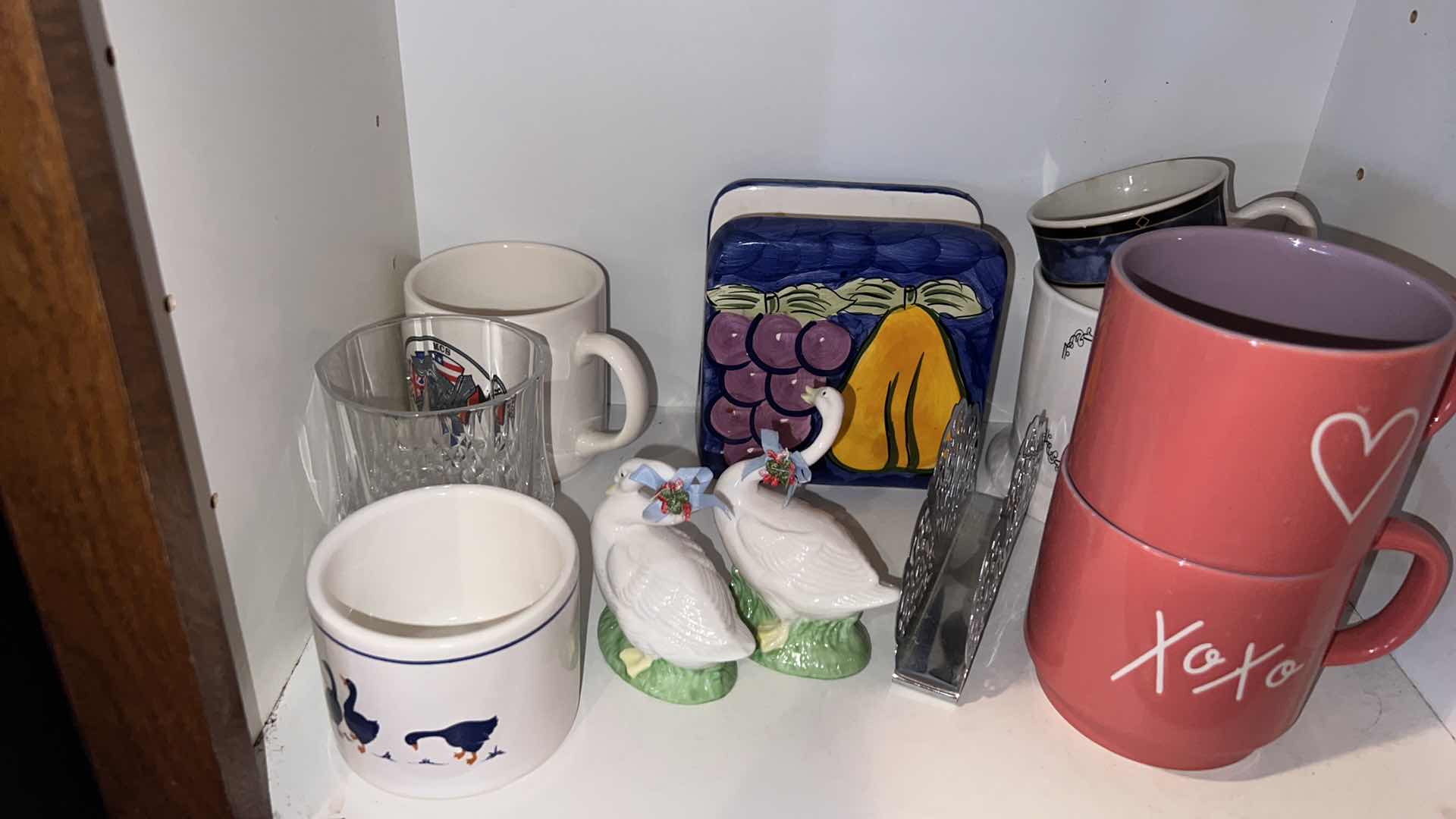 Photo 8 of CONTENTS OF 2 KITCHEN CABINETS-MISC KITCHEN DISHES, VASES