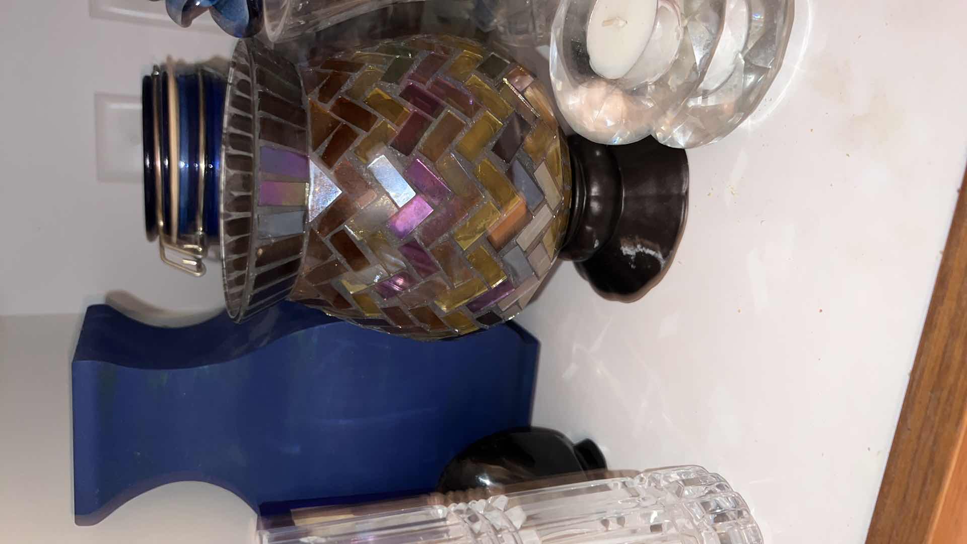 Photo 5 of CONTENTS OF 2 KITCHEN CABINETS-MISC KITCHEN DISHES, VASES