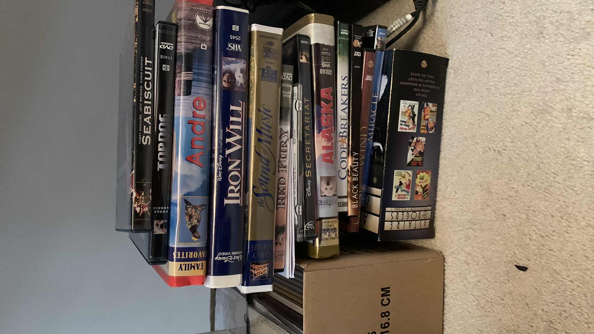 Photo 1 of VHS & DVDS- VARIOUS TITLES/MOVIES