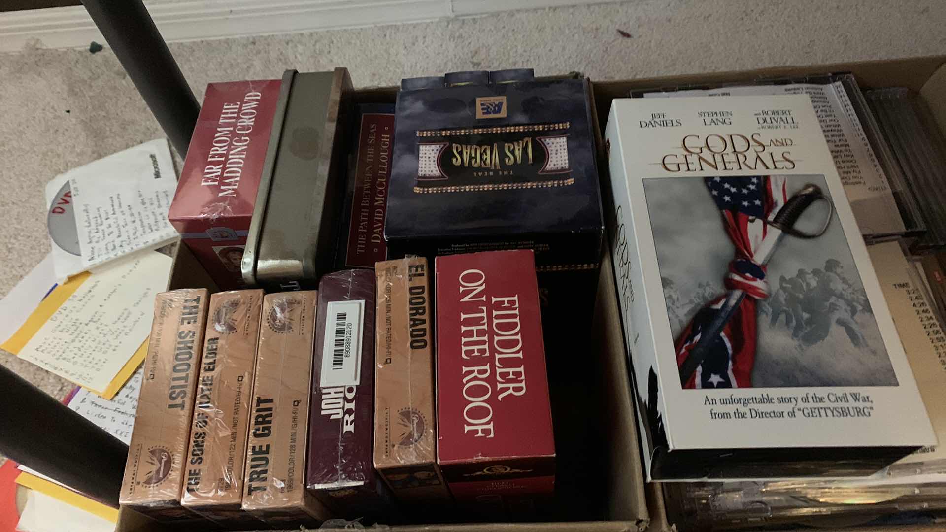 Photo 1 of VHS & DVDS- VARIOUS TITLES/MOVIES