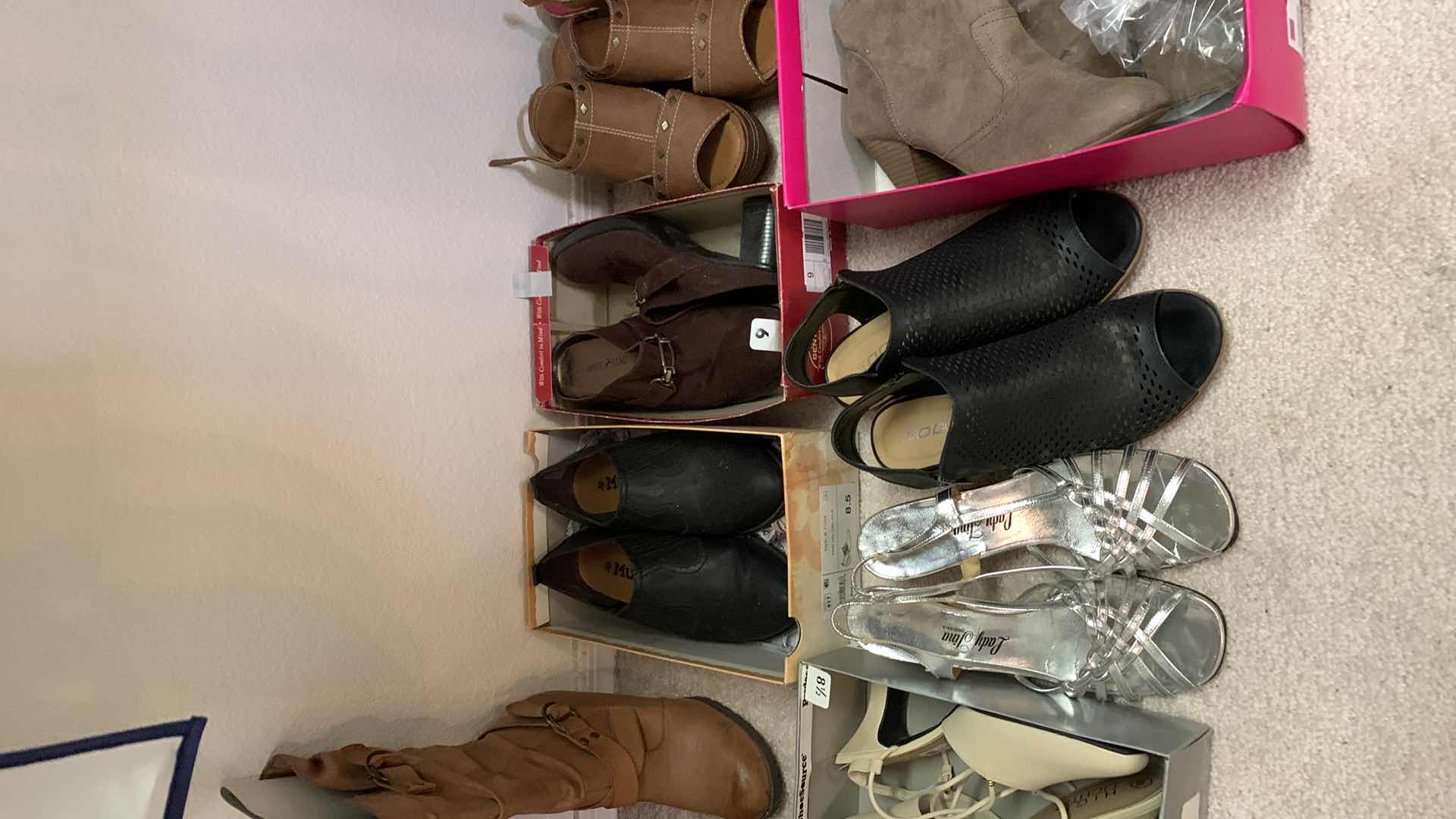 Photo 1 of WOMENS SHOES AND BOOTS SIZE 8.5