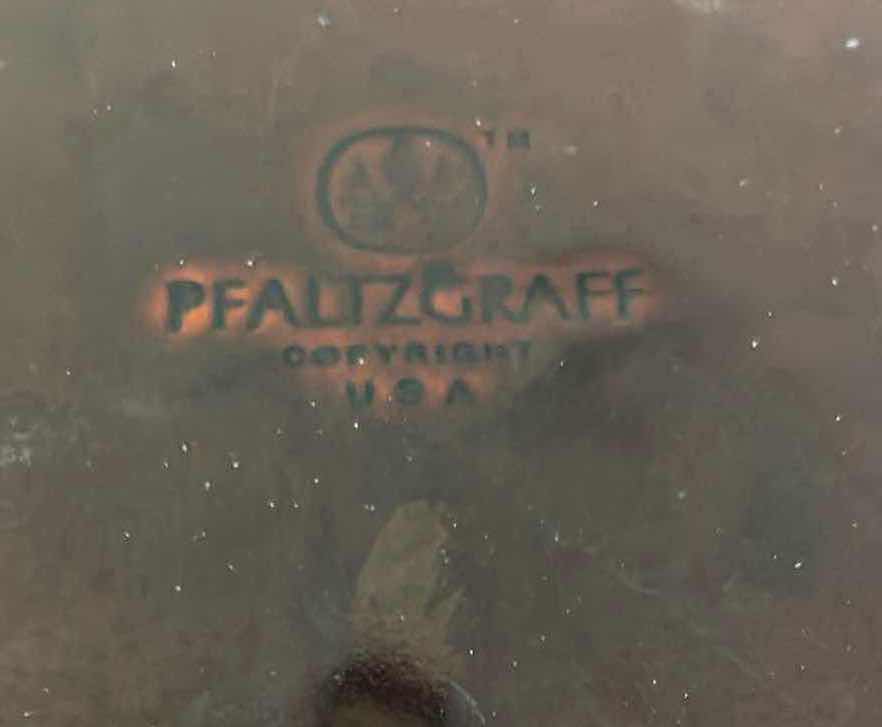 Photo 1 of 6-VINTAGE PFALTZGRAFF GOURMET BROWN DRIP GLAZE 10" DINNER PLATES