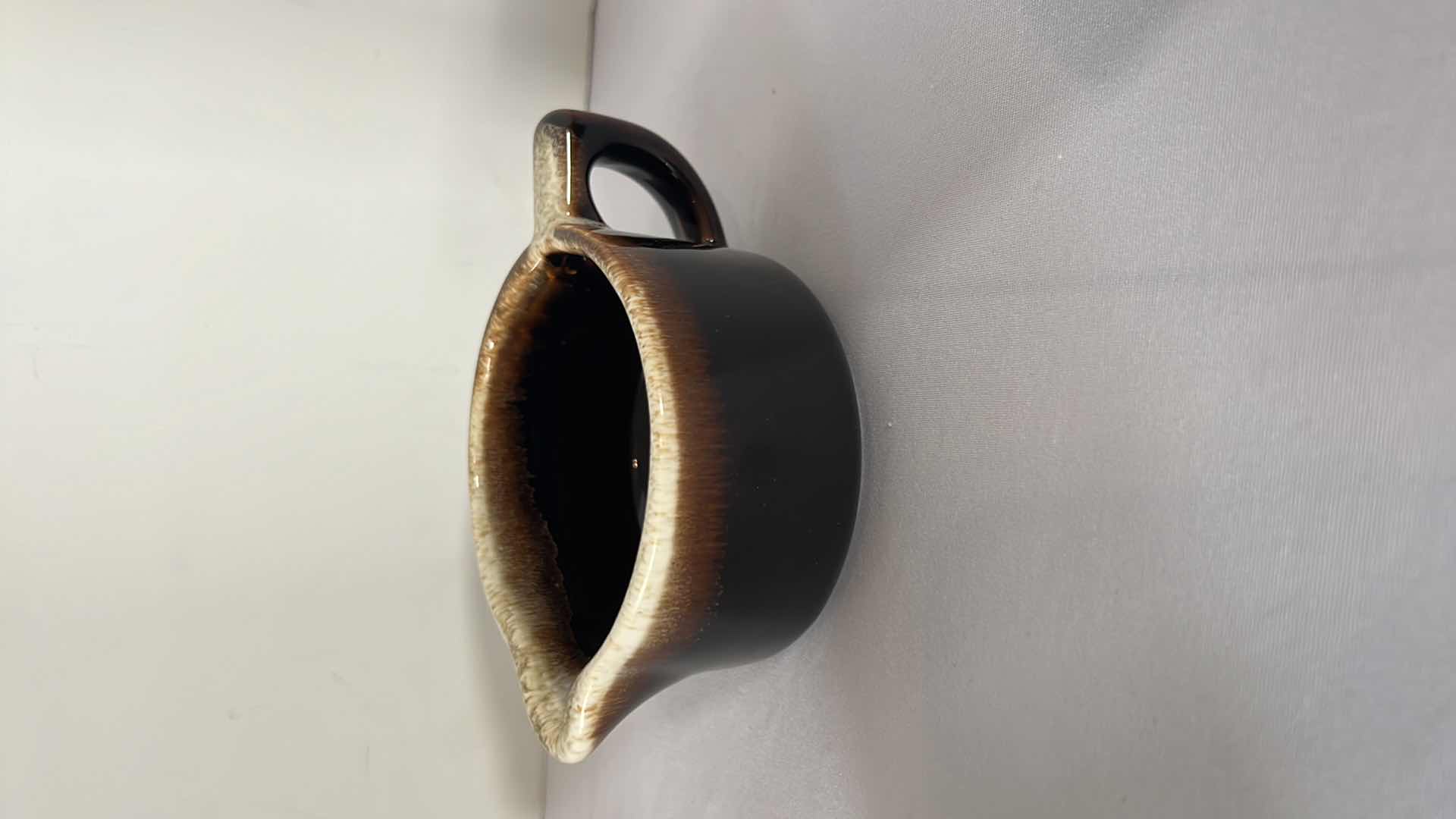 Photo 5 of 3-VINTAGE PFALTZGRAFF & USA GOURMET BROWN DRIP CREAMERS