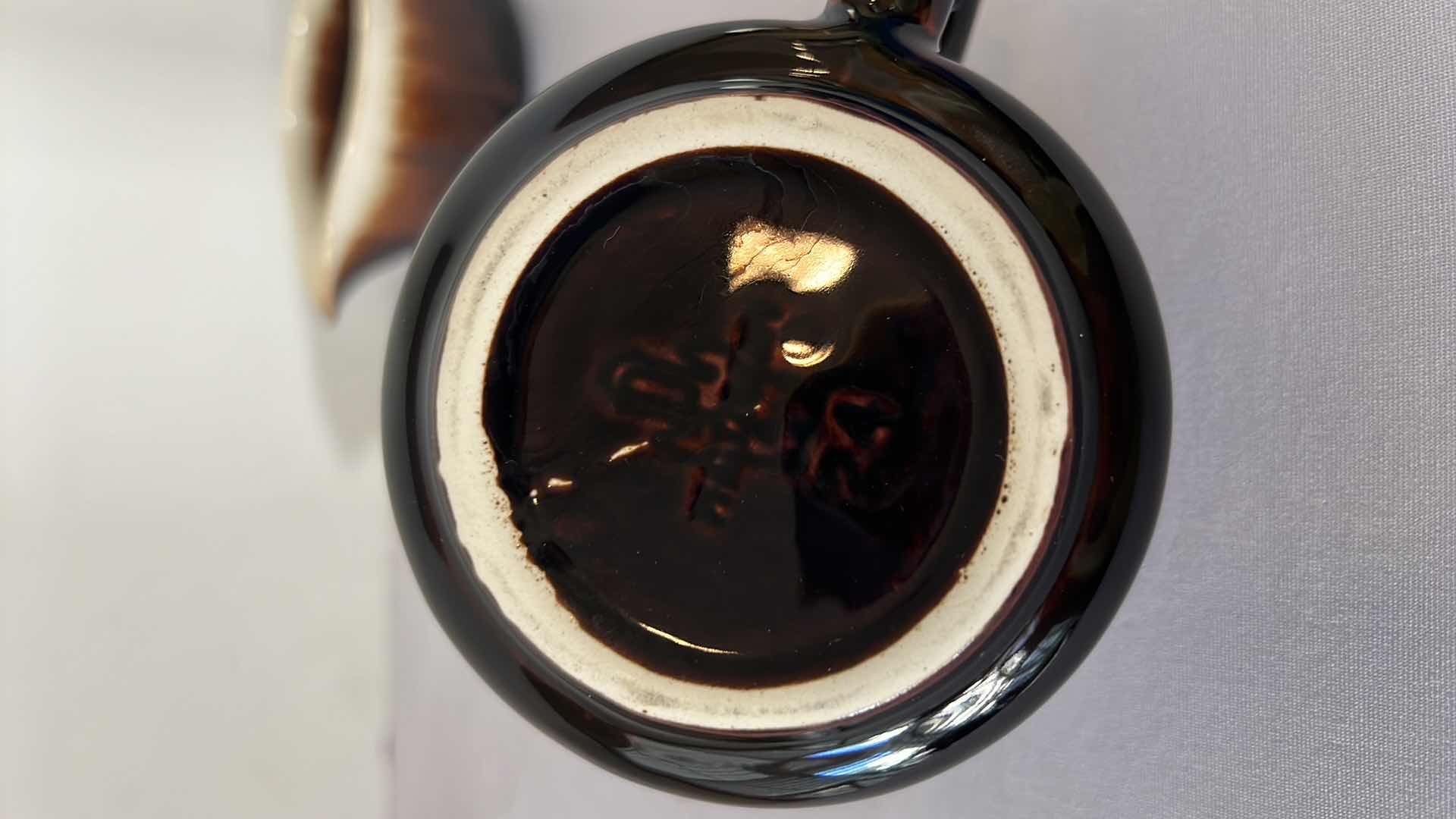 Photo 3 of 3-VINTAGE PFALTZGRAFF & USA GOURMET BROWN DRIP CREAMERS