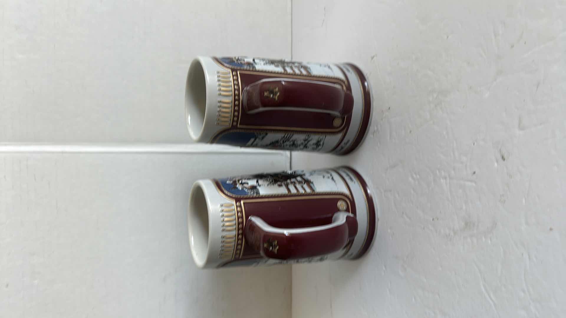 Photo 1 of 2-1989 BUDWEISER BEER STEINS