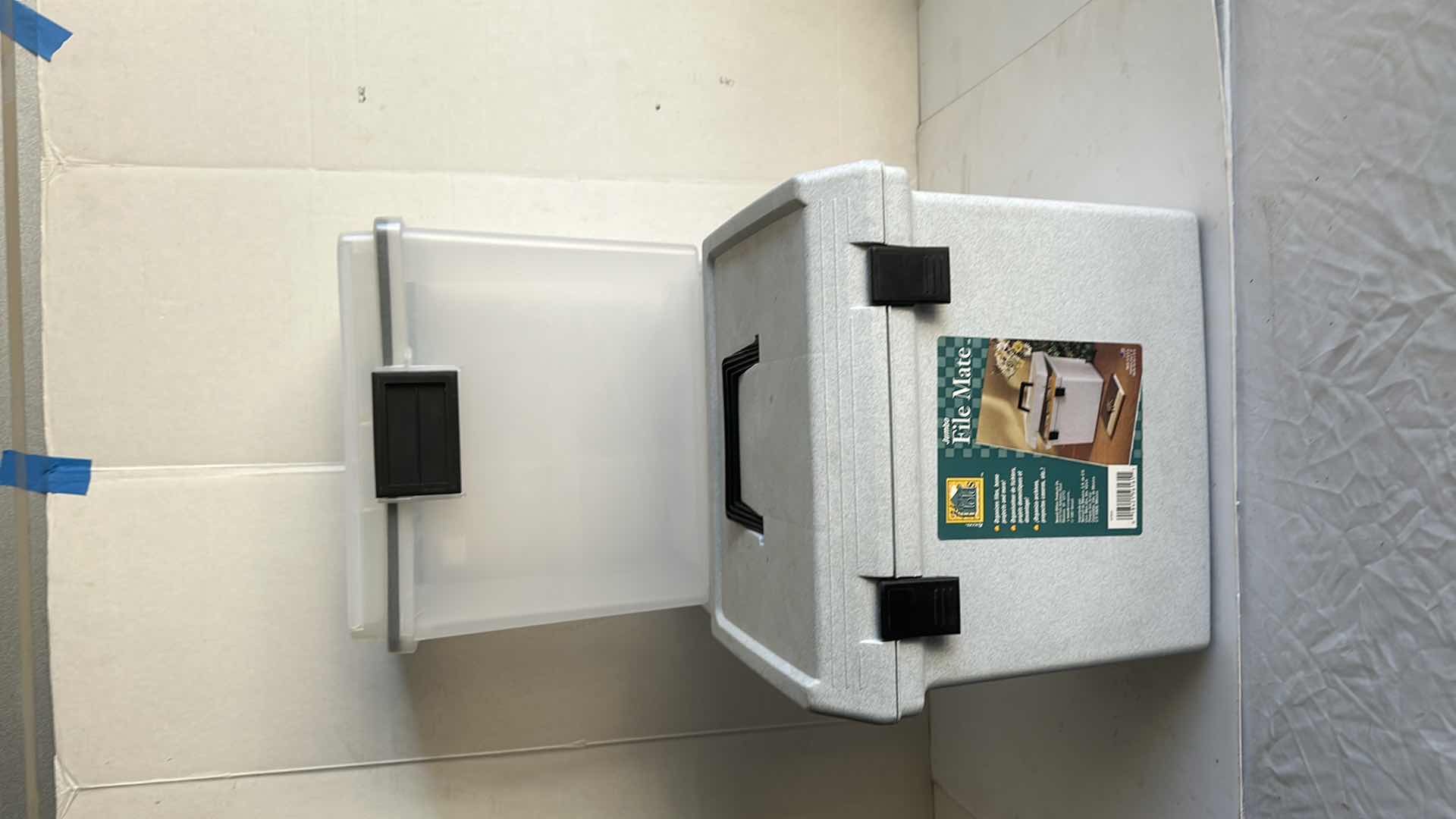 Photo 1 of 3-PLASTIC FILE CONTAINERS