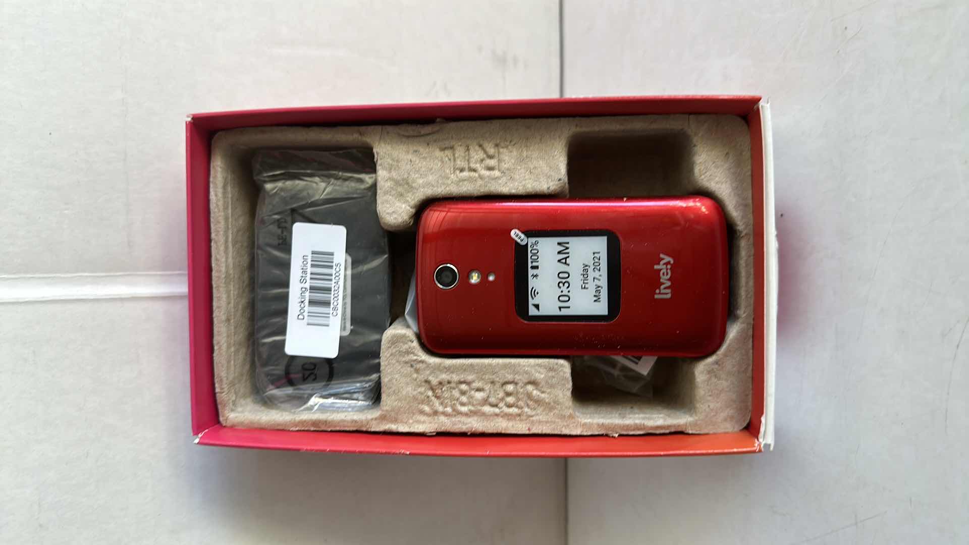 Photo 1 of JITTERBUG FLIP 2 CELL PHONE, LIVELY PHONE