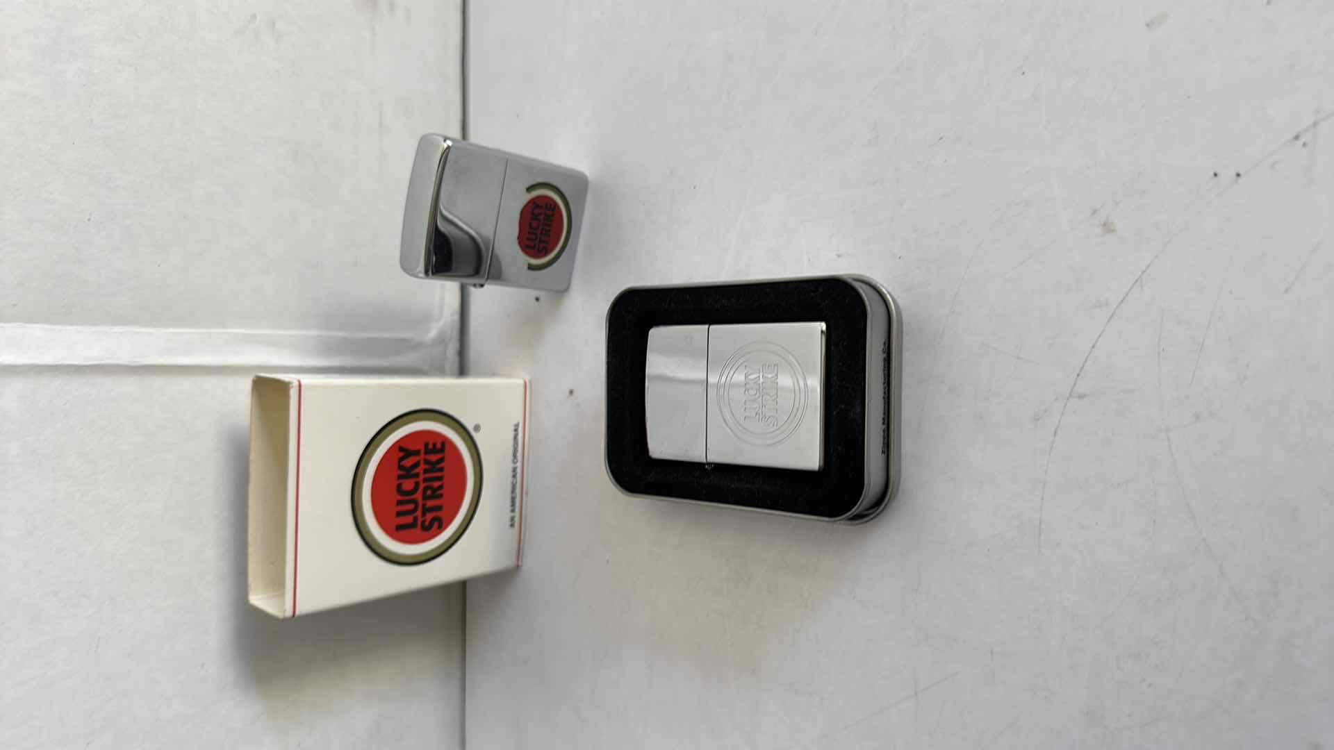 Photo 1 of 2-VINTAGE LUCKY STRIKE LIGHTERS