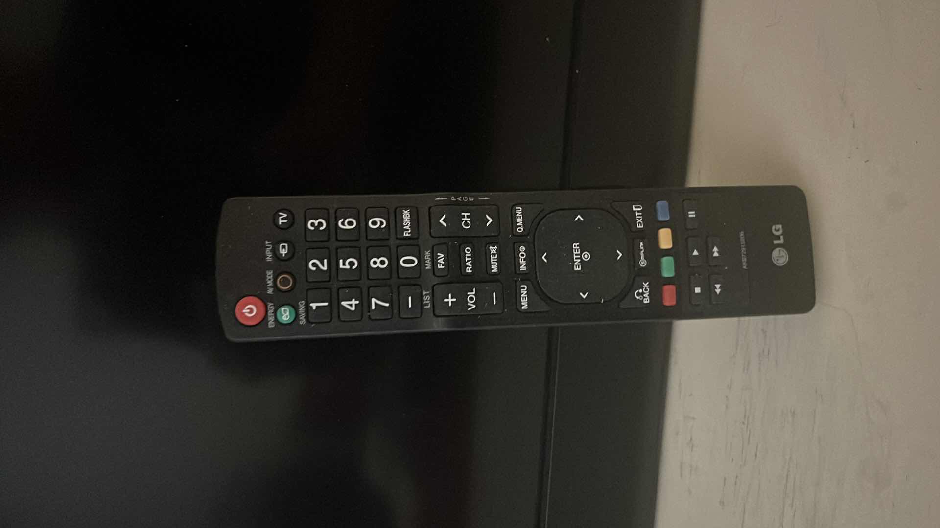 Photo 1 of LG 42" HDMI FLAT SCREEN TV W REMOTE (NO STAND)