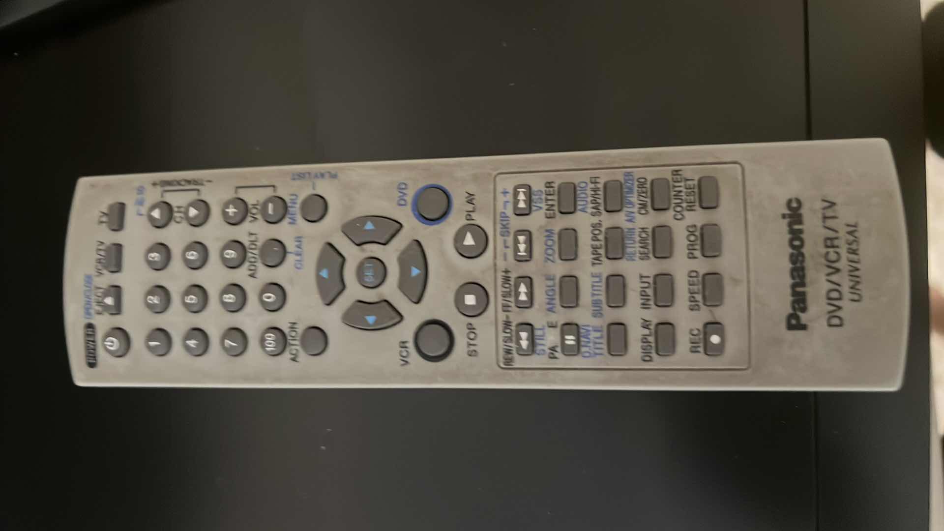 Photo 1 of PANASONIC OMNIVISION VHS/ DVD PLAYER W REMOTE
