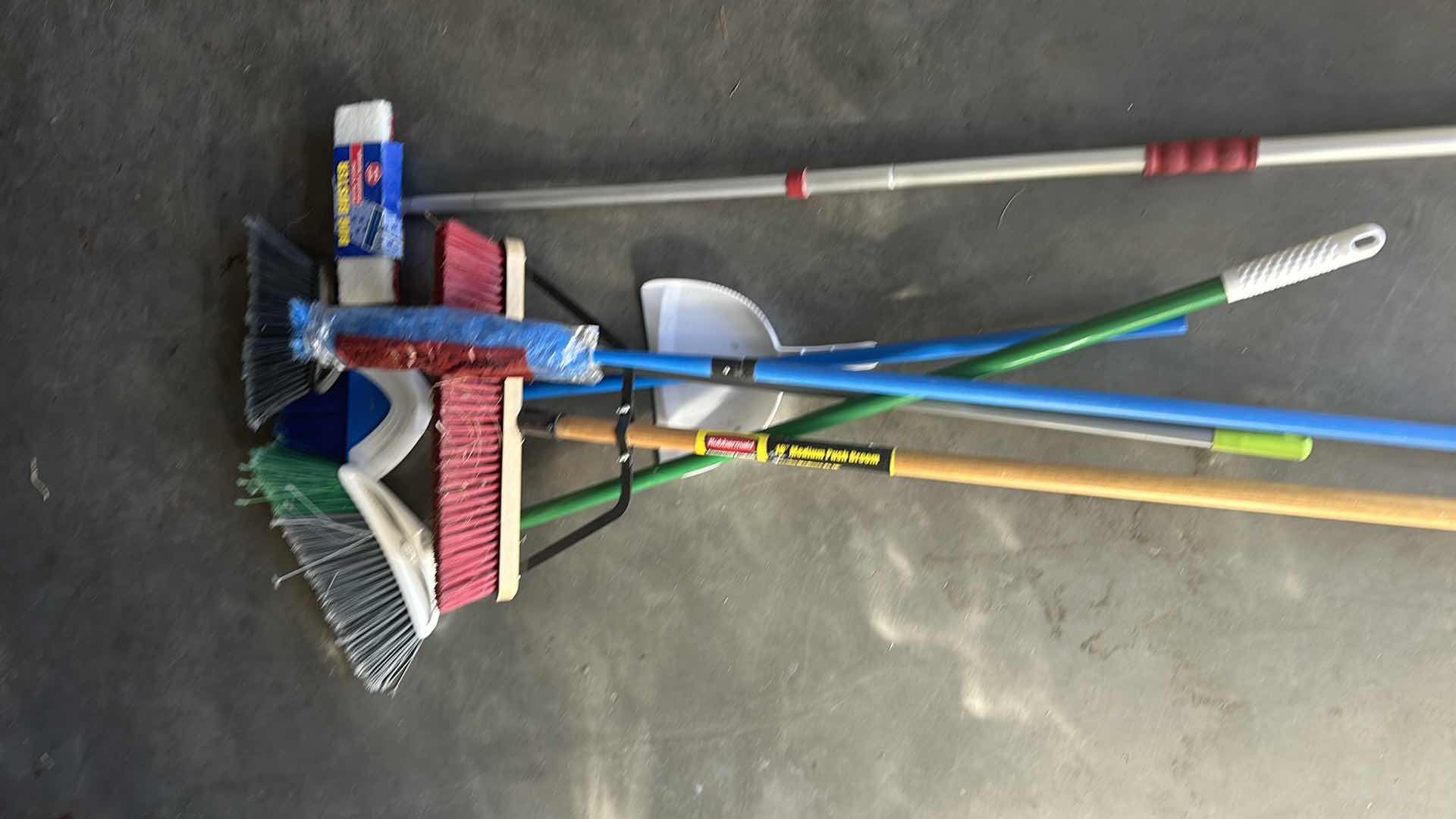 Photo 1 of 6-BROOMS & MOPS