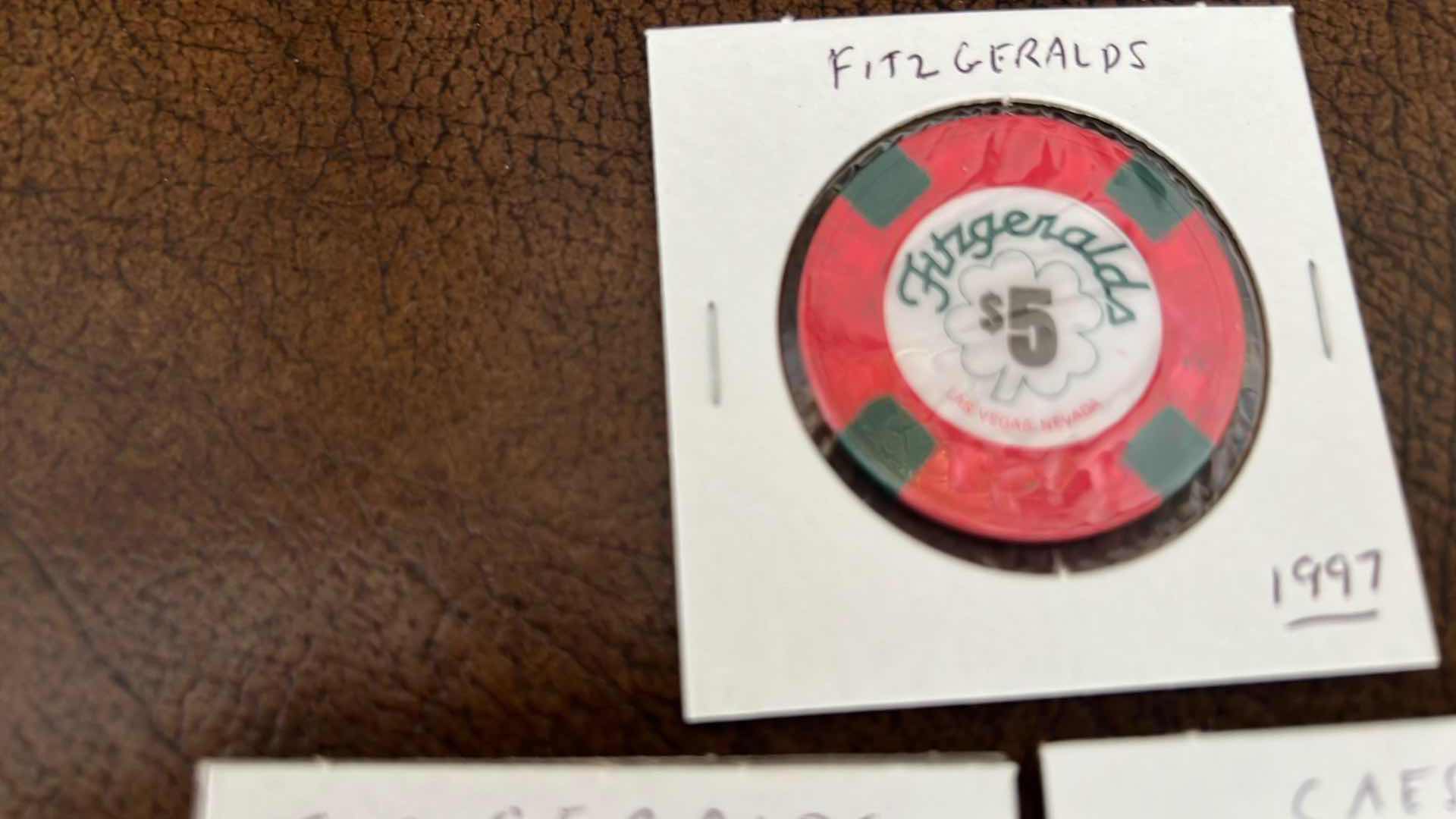 Photo 1 of 7-COLLECTIBLE 1900's RARE CASINO CHIPS