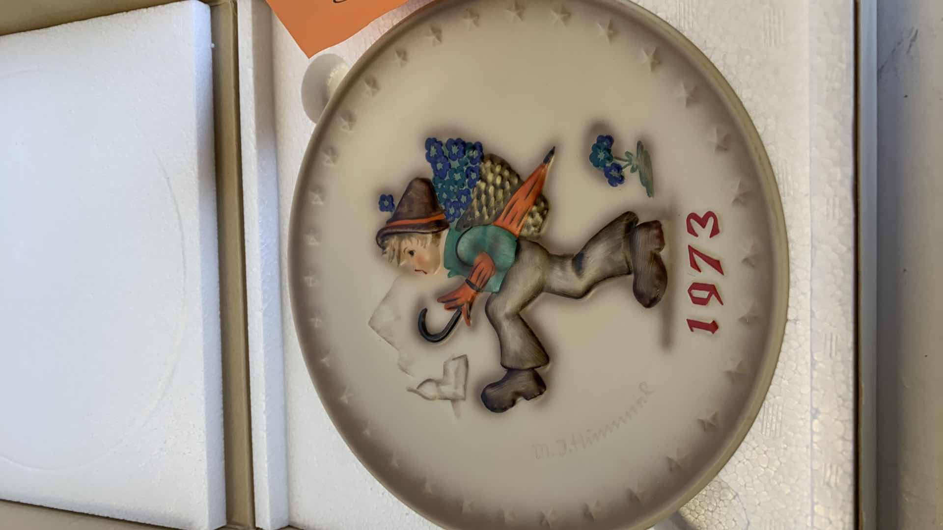 Photo 1 of M. J. HUMMEL GOEBEL 1973 ANNUAL PLATE