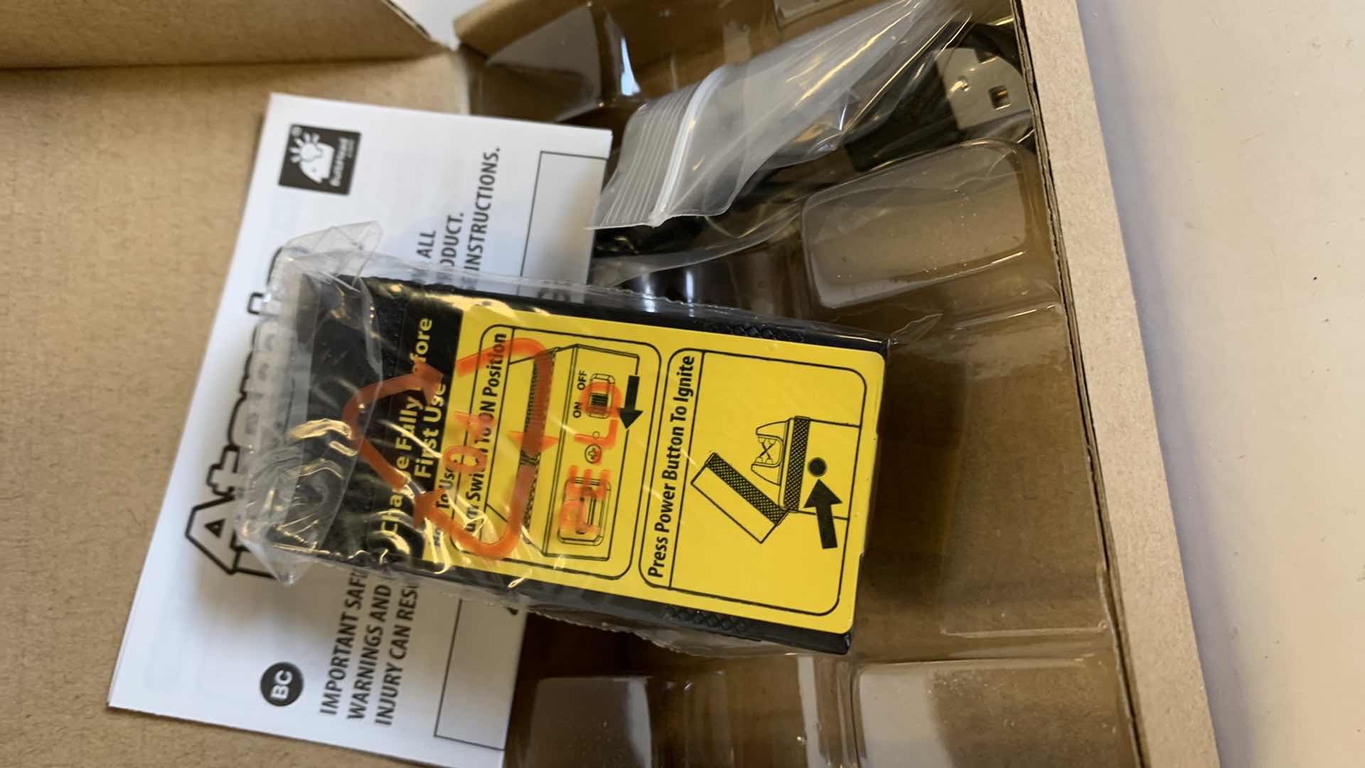 Photo 1 of BRAND NEW BULB HEAD RECHARGABLE, FUEL FREE, ATOMIC LIGHTER.