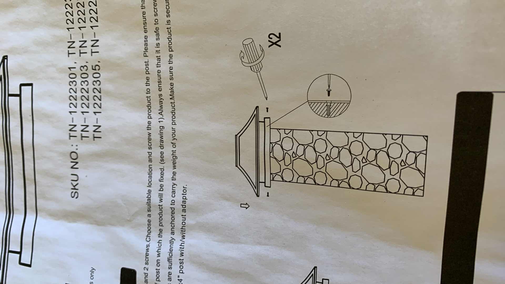 Photo 1 of GREEN LIGHTING MODERN MINKA POST CAP SET OF 8 BLACK SKU TN-1222302