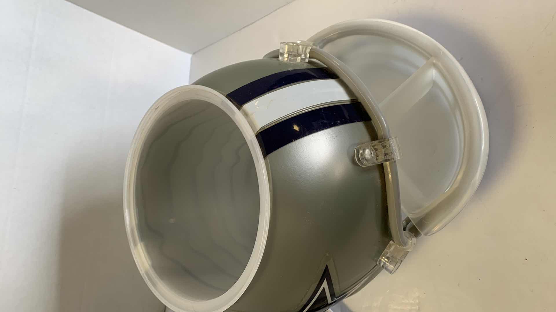 Photo 1 of DALLAS COWBOYS CHIP AND DIP SET & SNACK HELMET