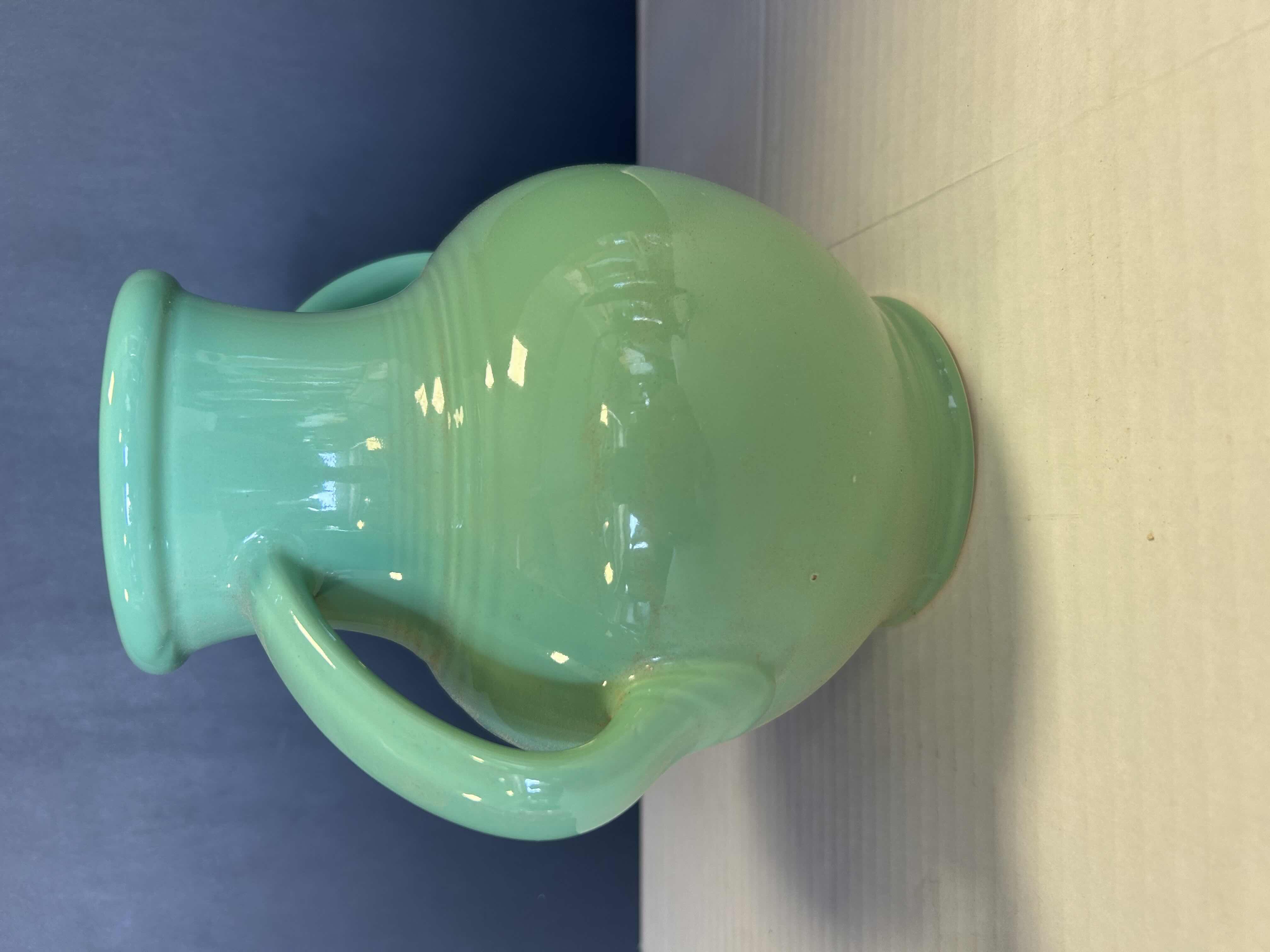 Photo 1 of FIESTA WARE GREEN MILLENNIUM VASE