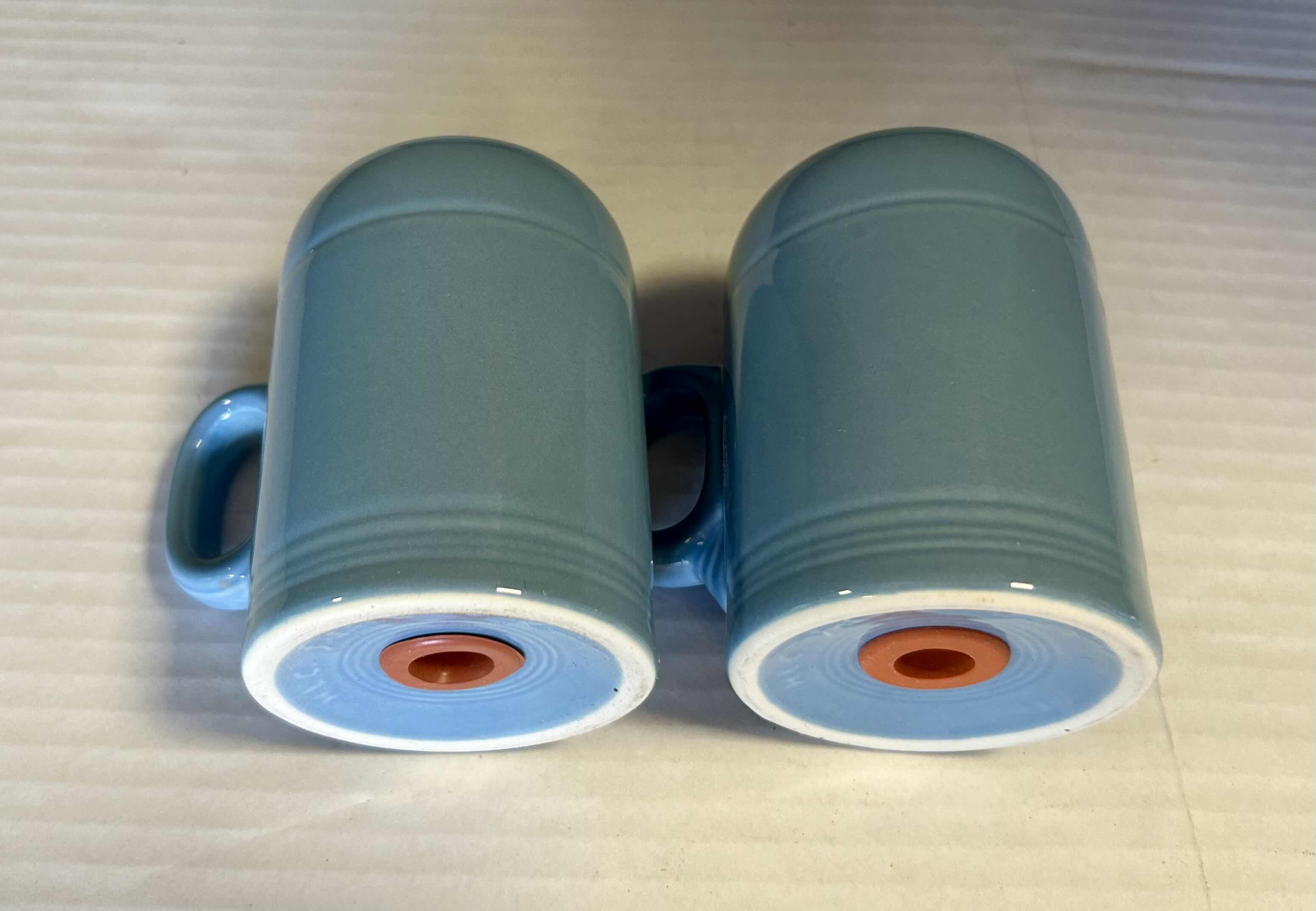 Photo 1 of FIESTA WARE BLUE RANGETOP SALT AND PEPPER SHAKER