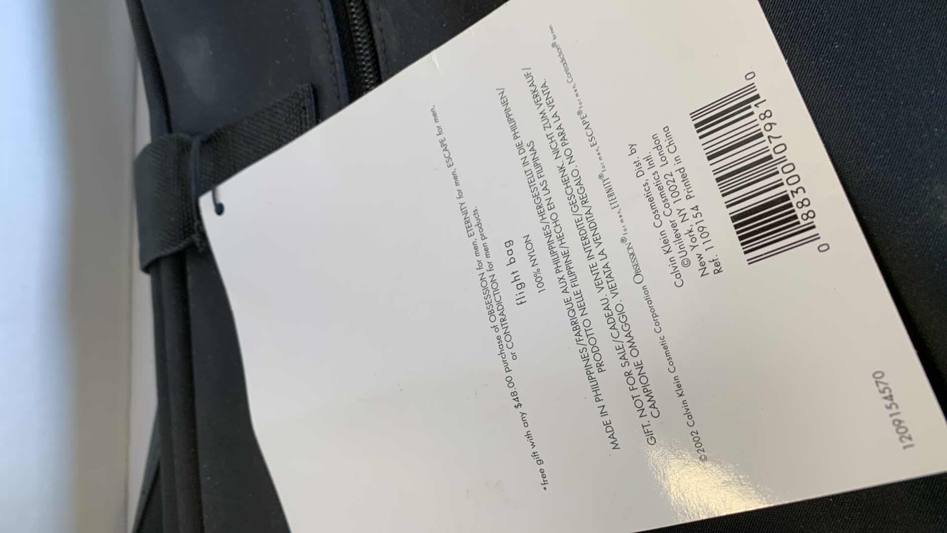 Photo 1 of CALVIN KLEIN FLIGHT BAG 20” LONG