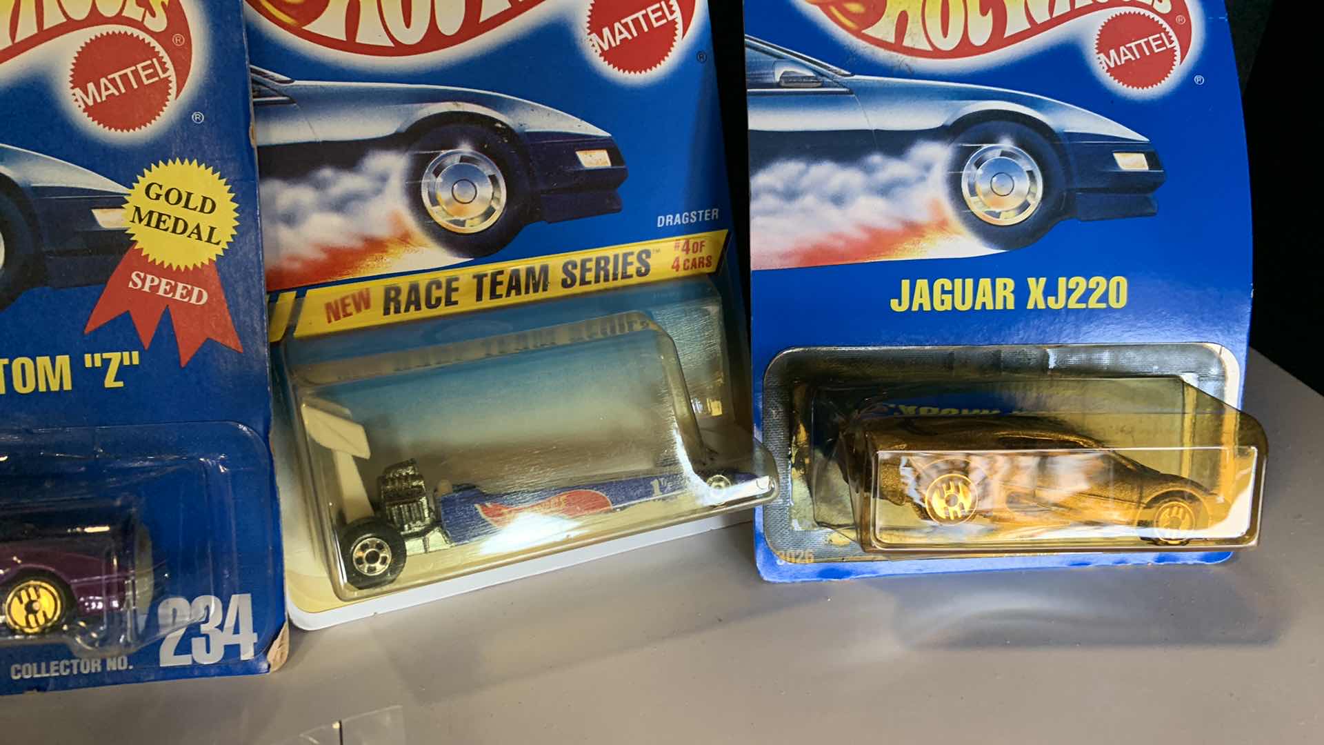 Photo 1 of 4-NEW HOT WHEELS BLISTER PACKS & MCDONALDS HAPPY MEAL TOY