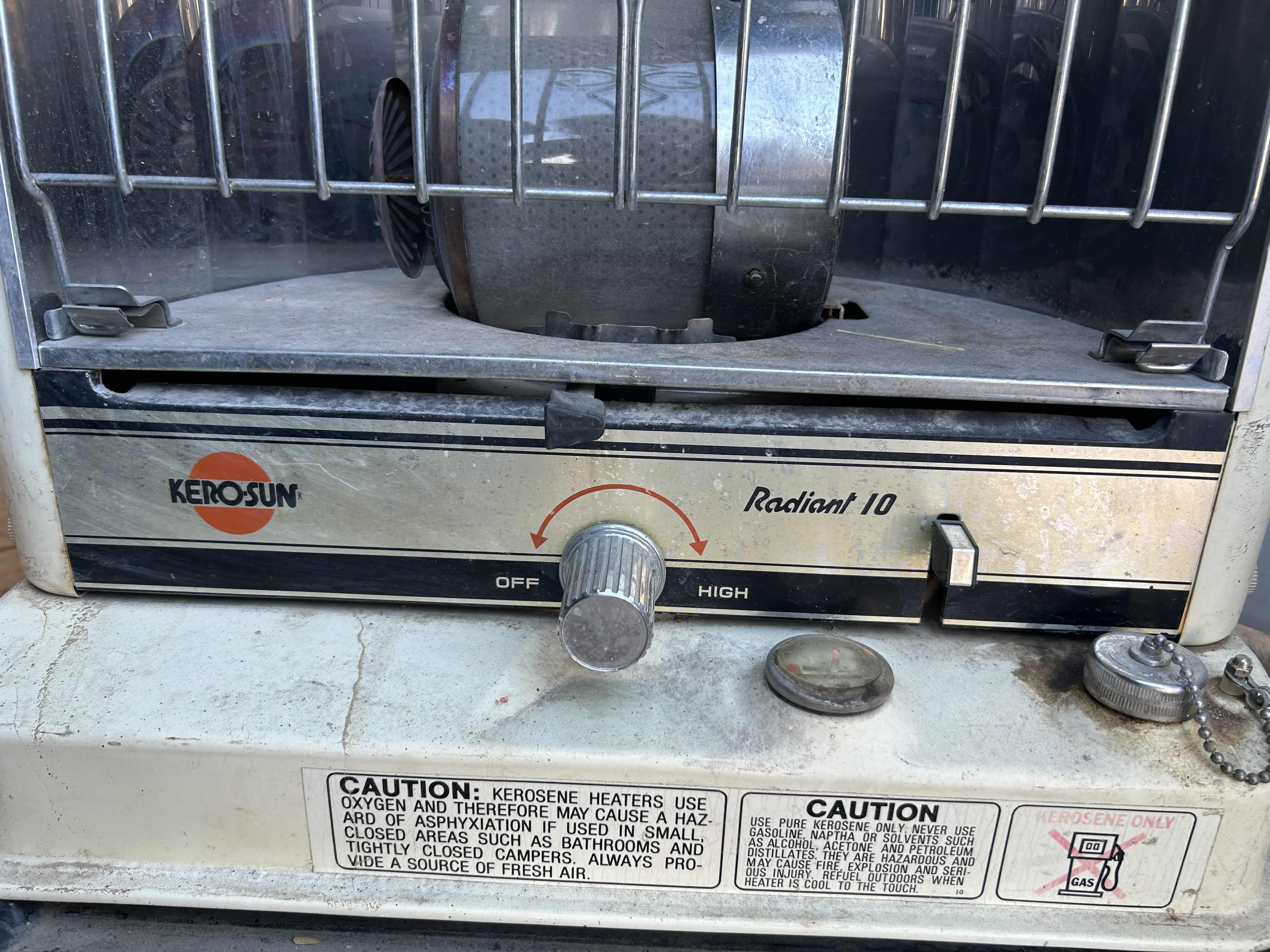 Photo 1 of KERO-SUN RADIANT 10 KEROSENE HEATER