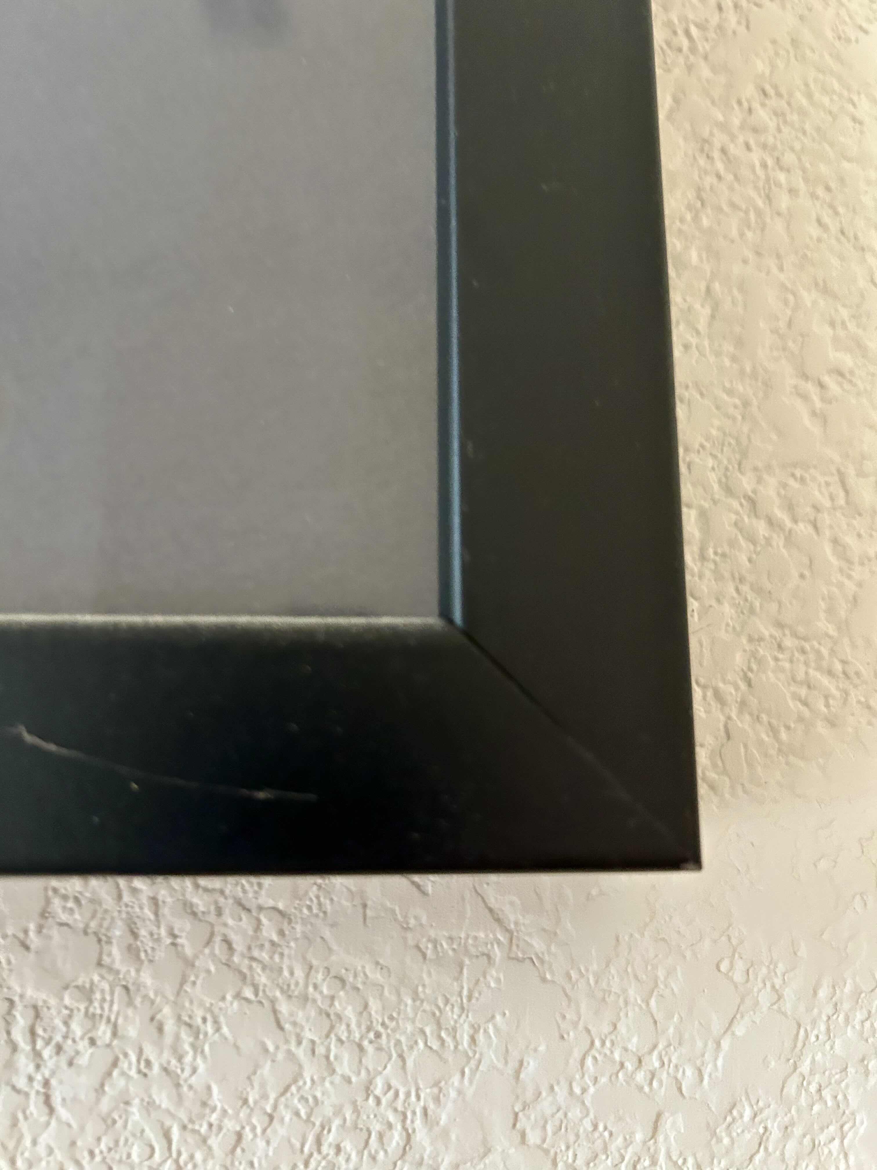 Photo 1 of BLACK FRAMED "TRIBAL MASK" BY DOMINIQUE GAUDIN ARTWORK  21” X 26”