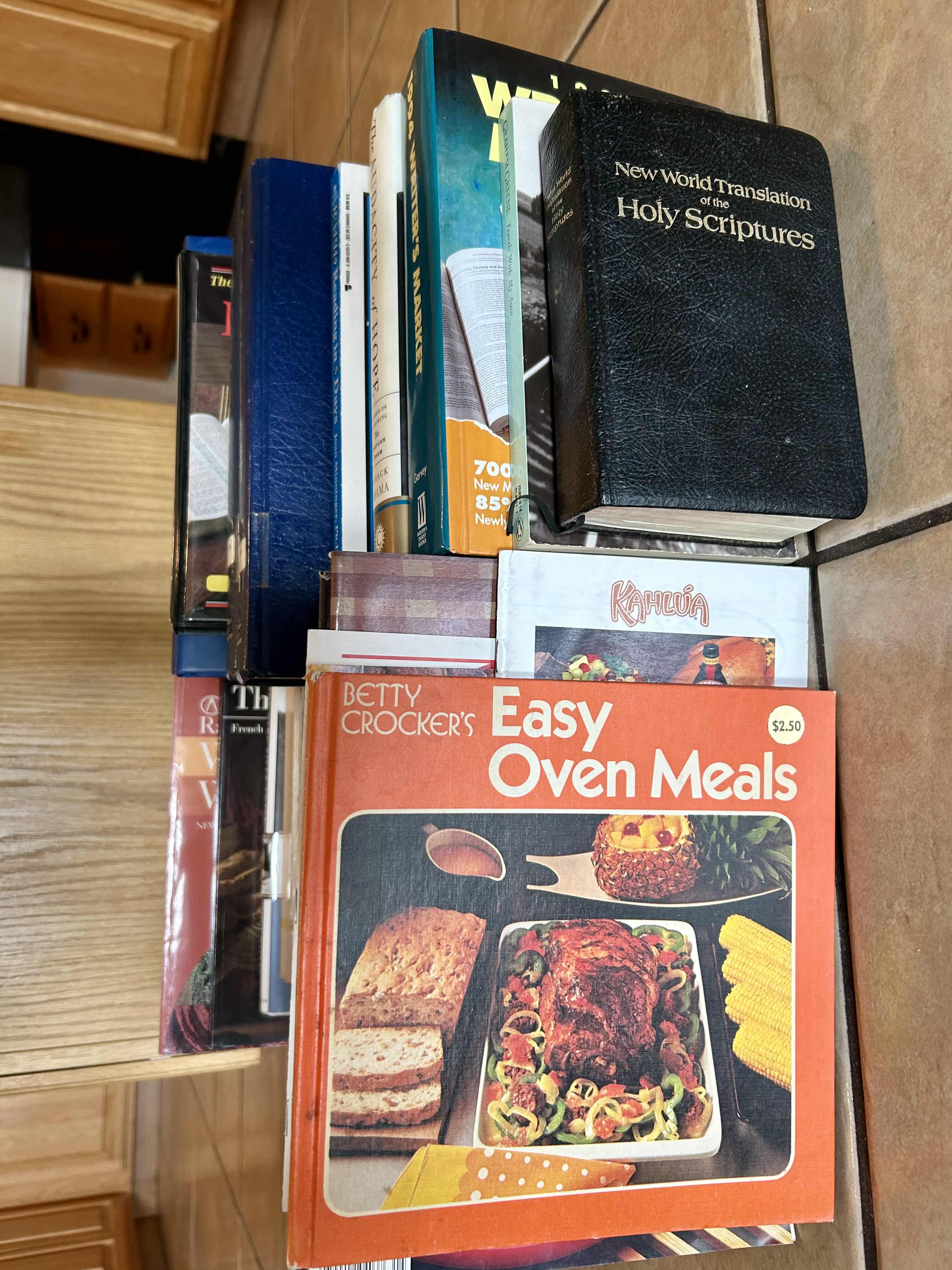 Photo 1 of COLLECTION OF VARIOUS HARDBOUND AND PAPERBACK BOOKS