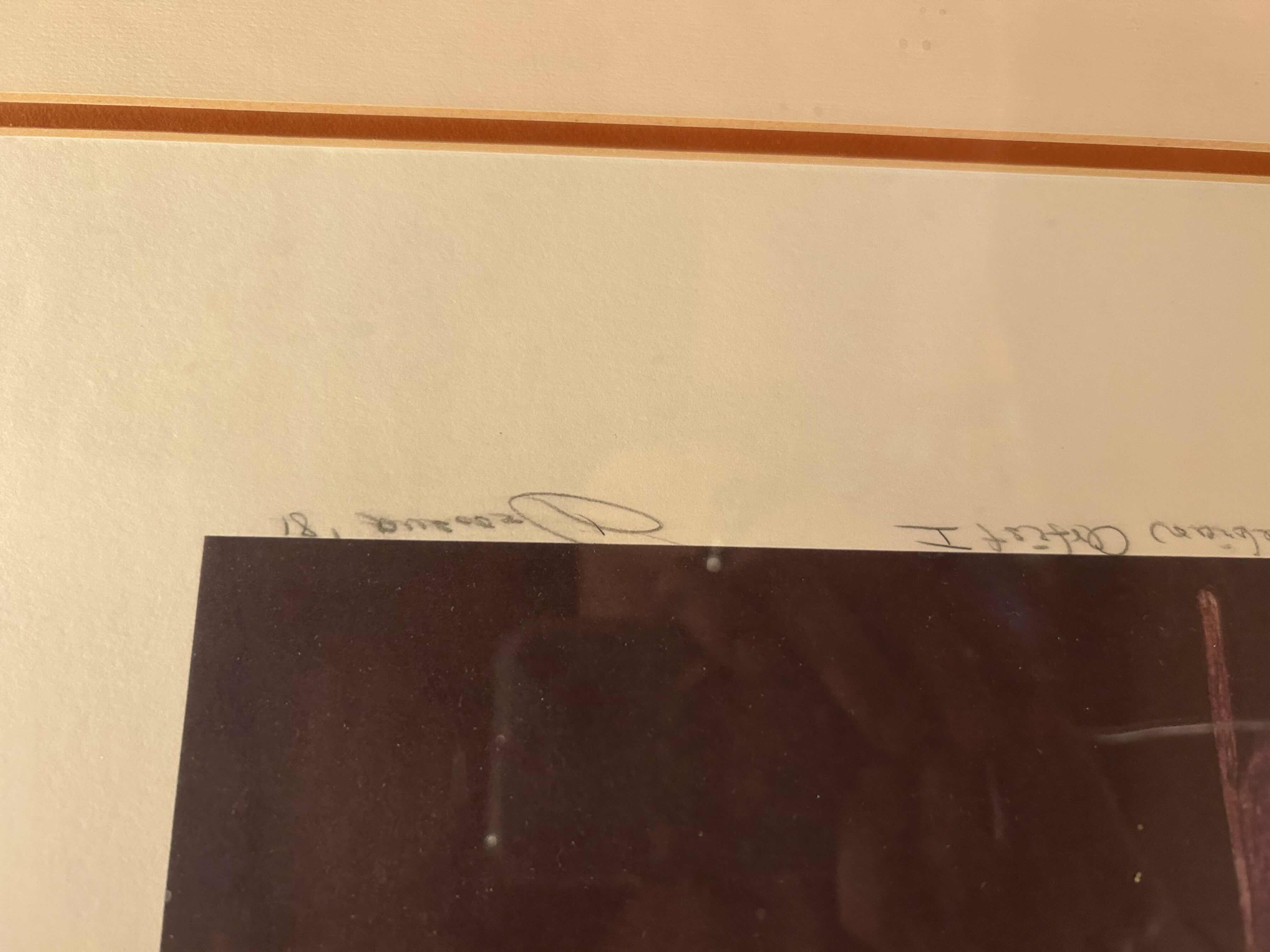 Photo 1 of FRAMED "MASK" ORIGINAL PASTEL NUMBERED & SIGNED ARTWORK 29” X 36”

STAND NOT INCLUDED