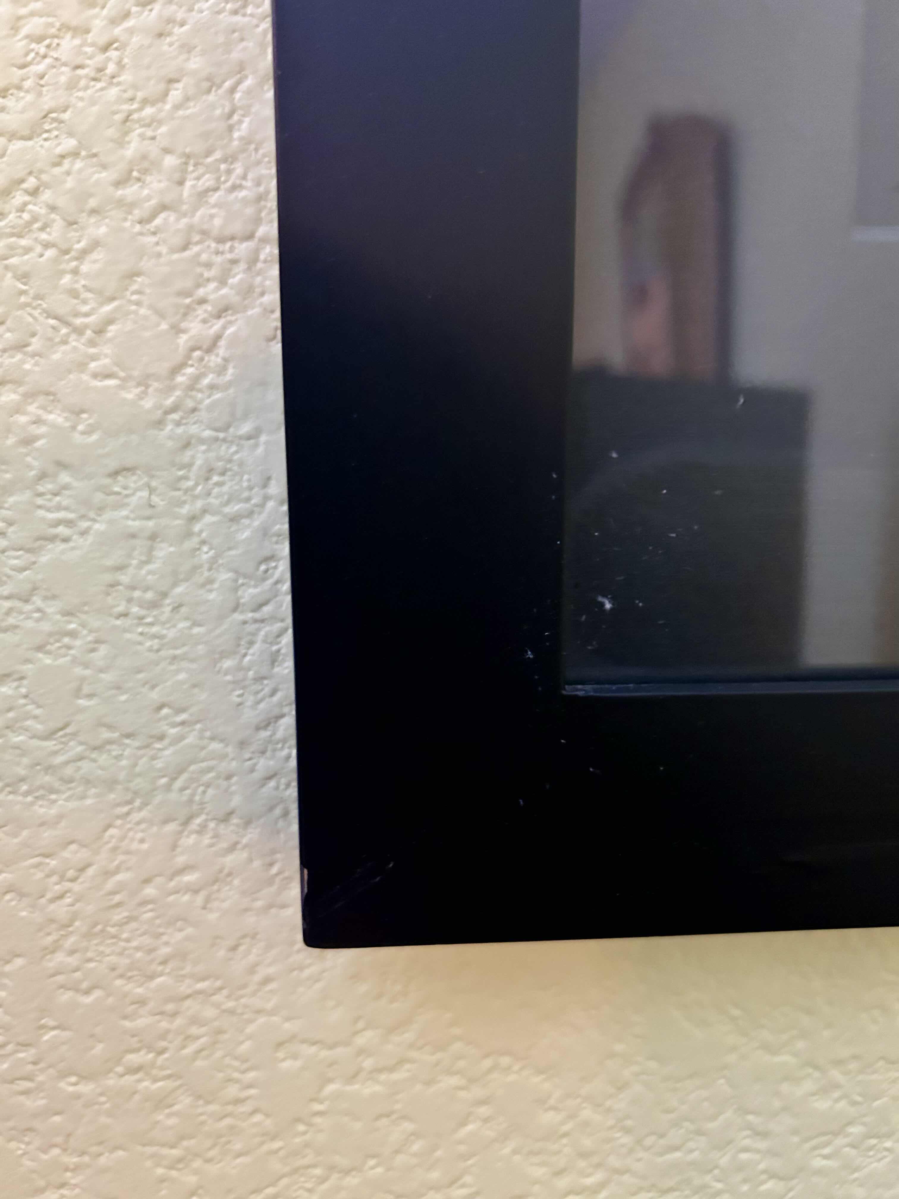 Photo 1 of BLACK FRAMED "HAITIAN MODERNIST" ARTIST SIGNED PAINTING ARTWORK  27”X 33”
