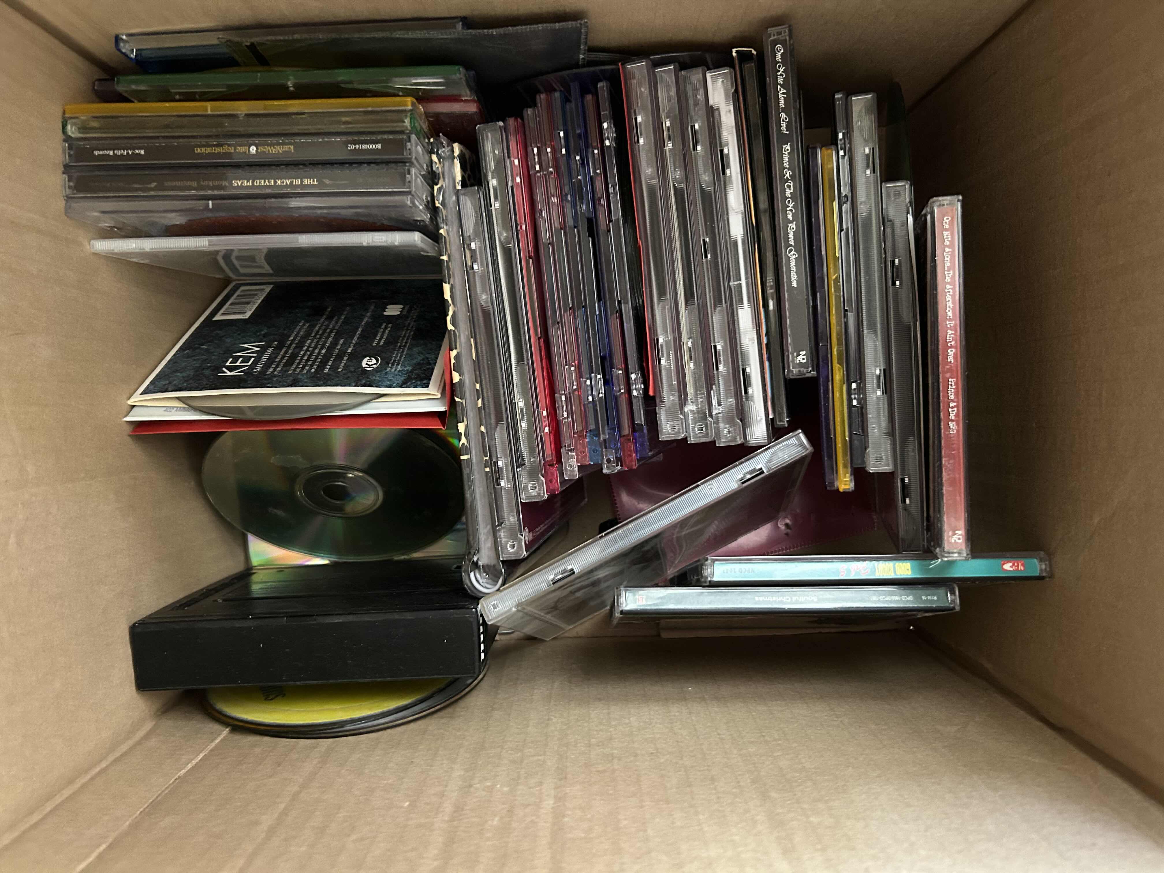 Photo 1 of BOX OF CD’S OF VARIOUS ARTISTS