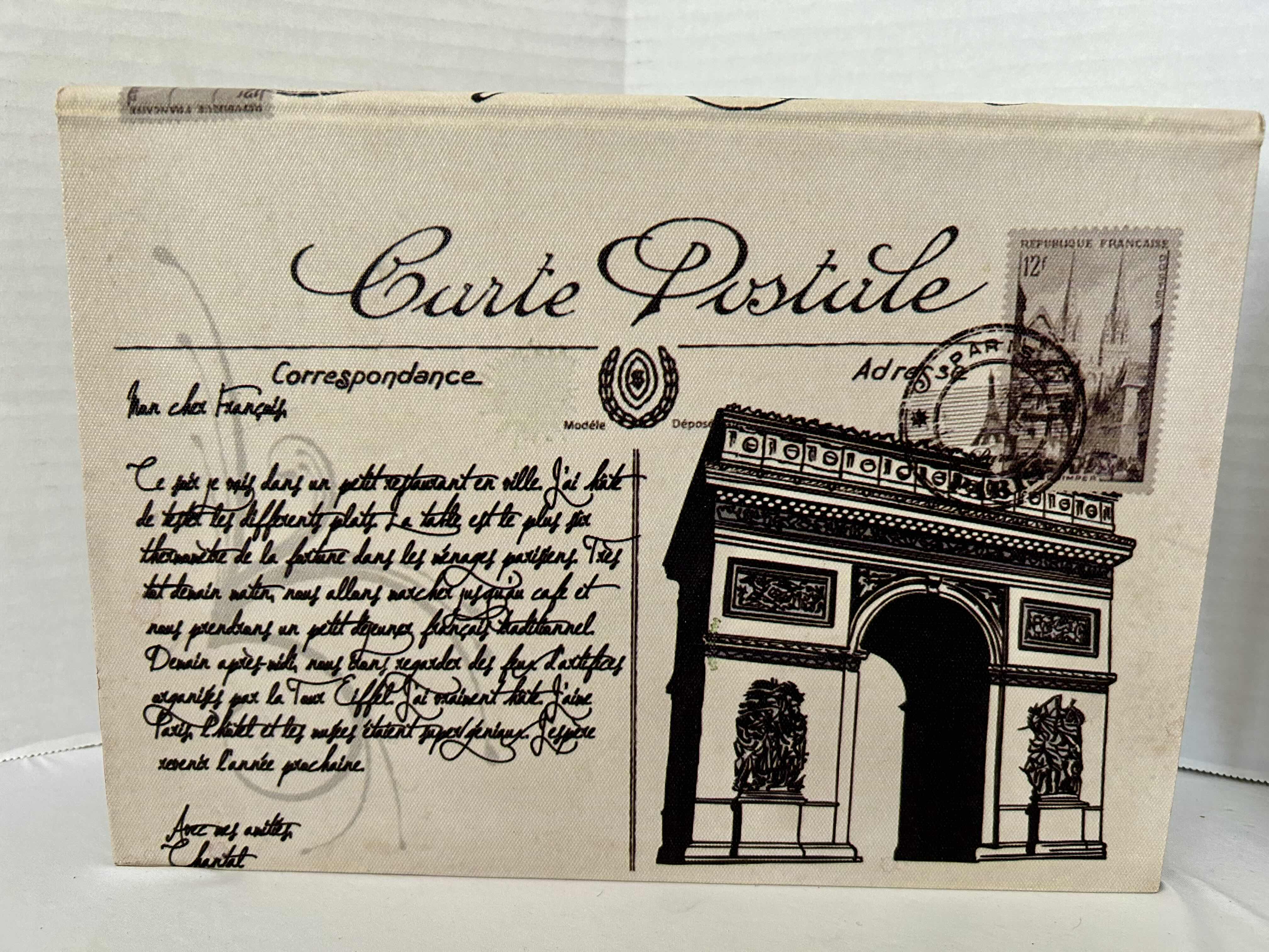 Photo 1 of 2 OLIVE GREEN METAL VASES H16” AND ONE DECORATIVE BOX