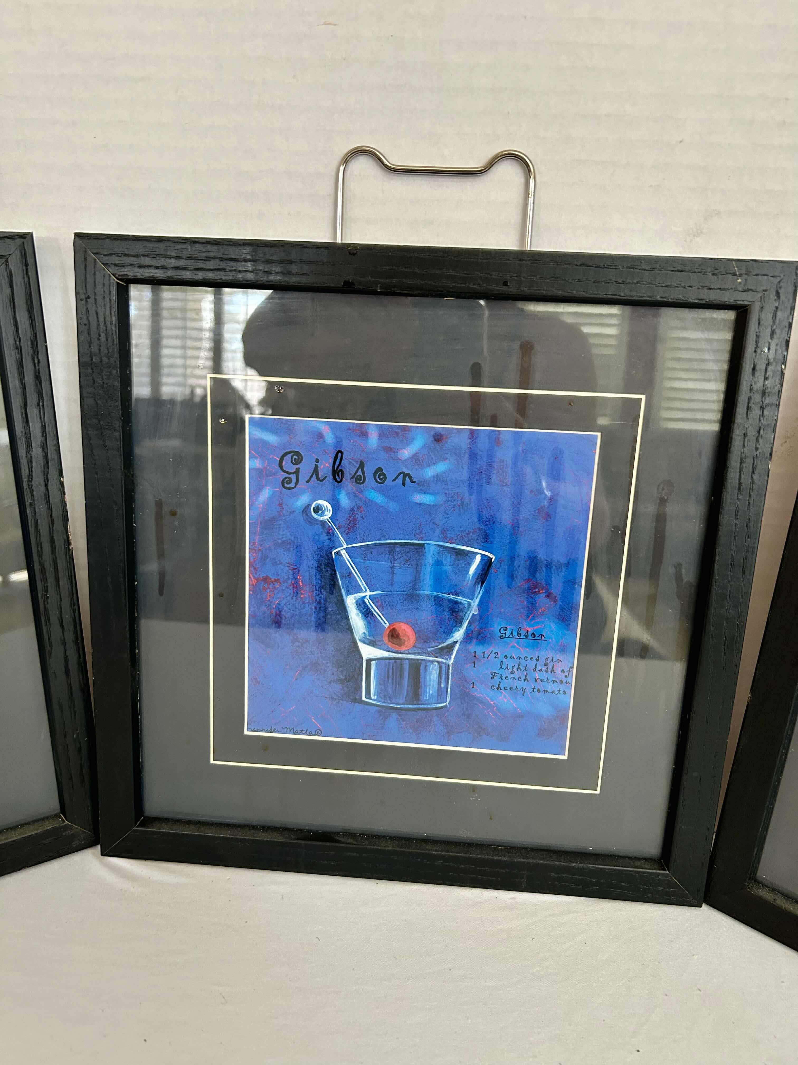 Photo 1 of 3 BAR THEMED ARTWORK WALLHANGINGS 
11” X 11”