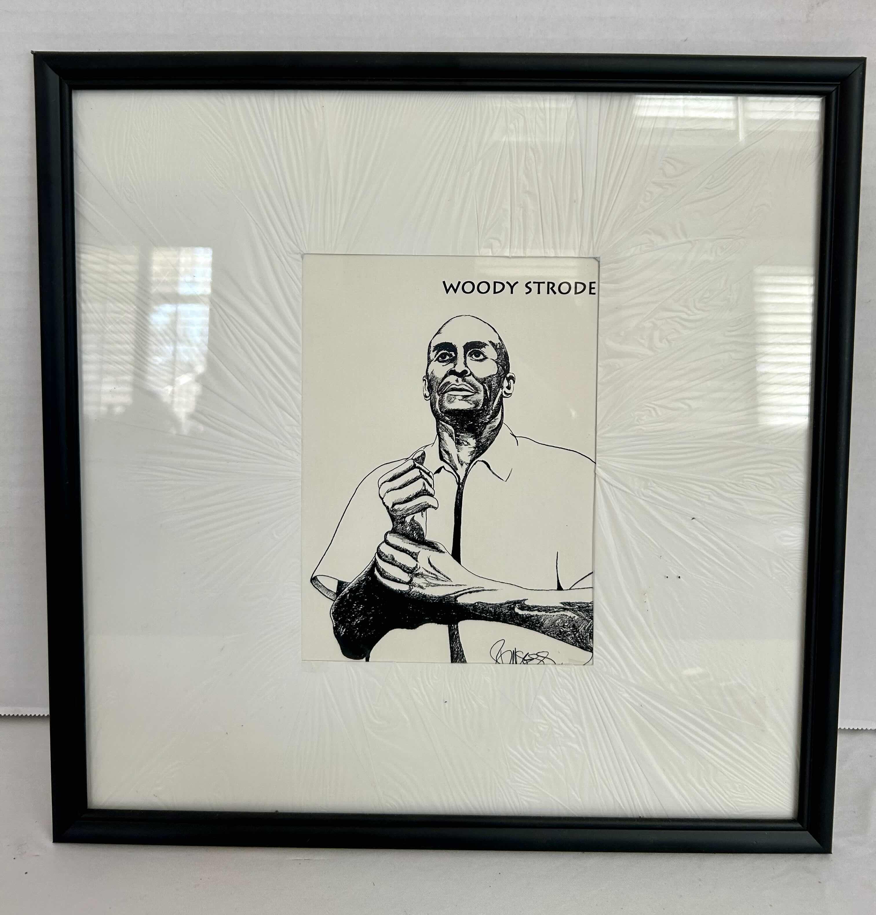 Photo 4 of 3 13” X 13” FRAMED ARTIST PRINTS IN BLACK AND WHITE