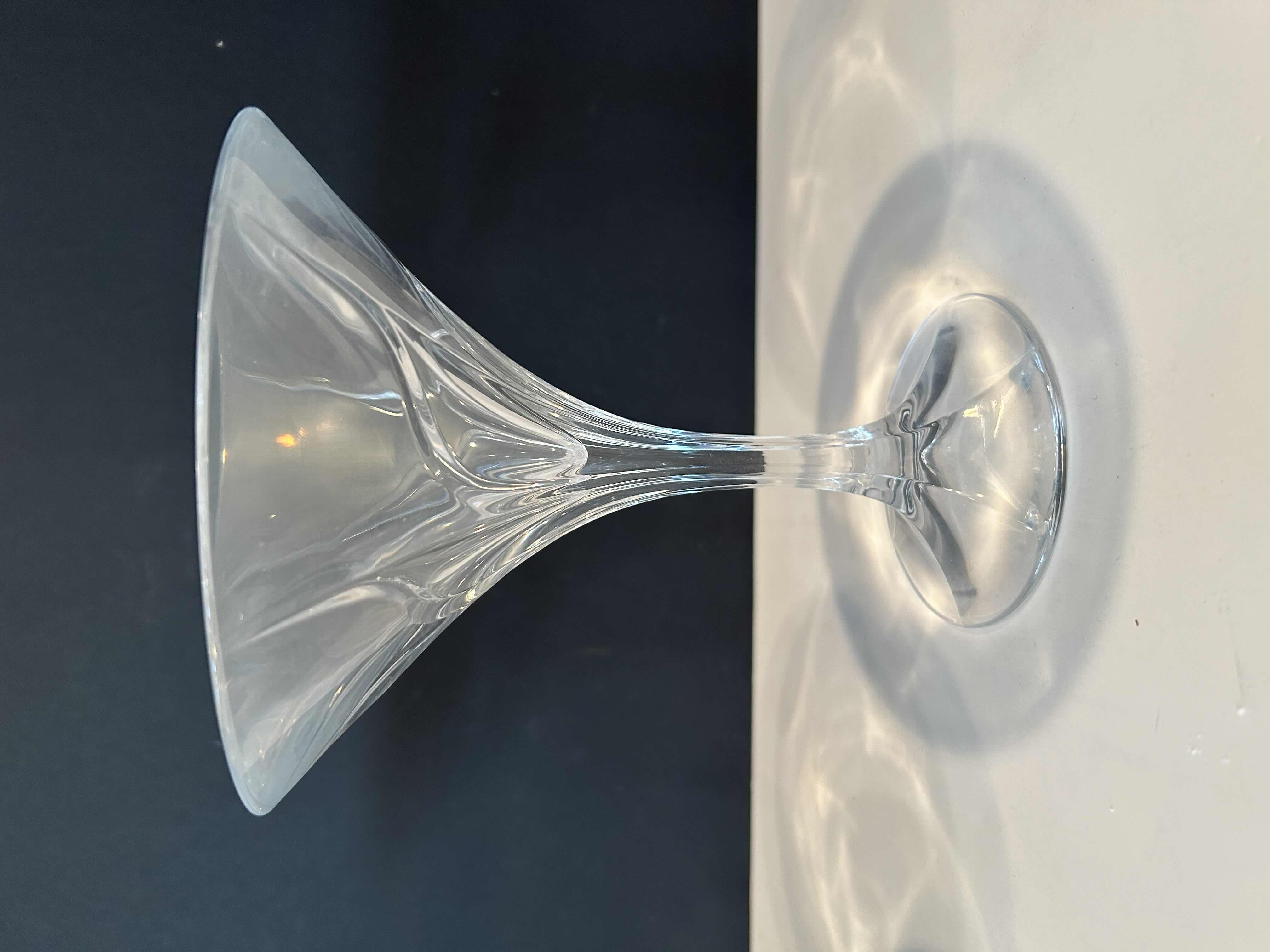 Photo 1 of 2 CRYSTAL MIKASA MISTRAL MARTINI GLASSES
