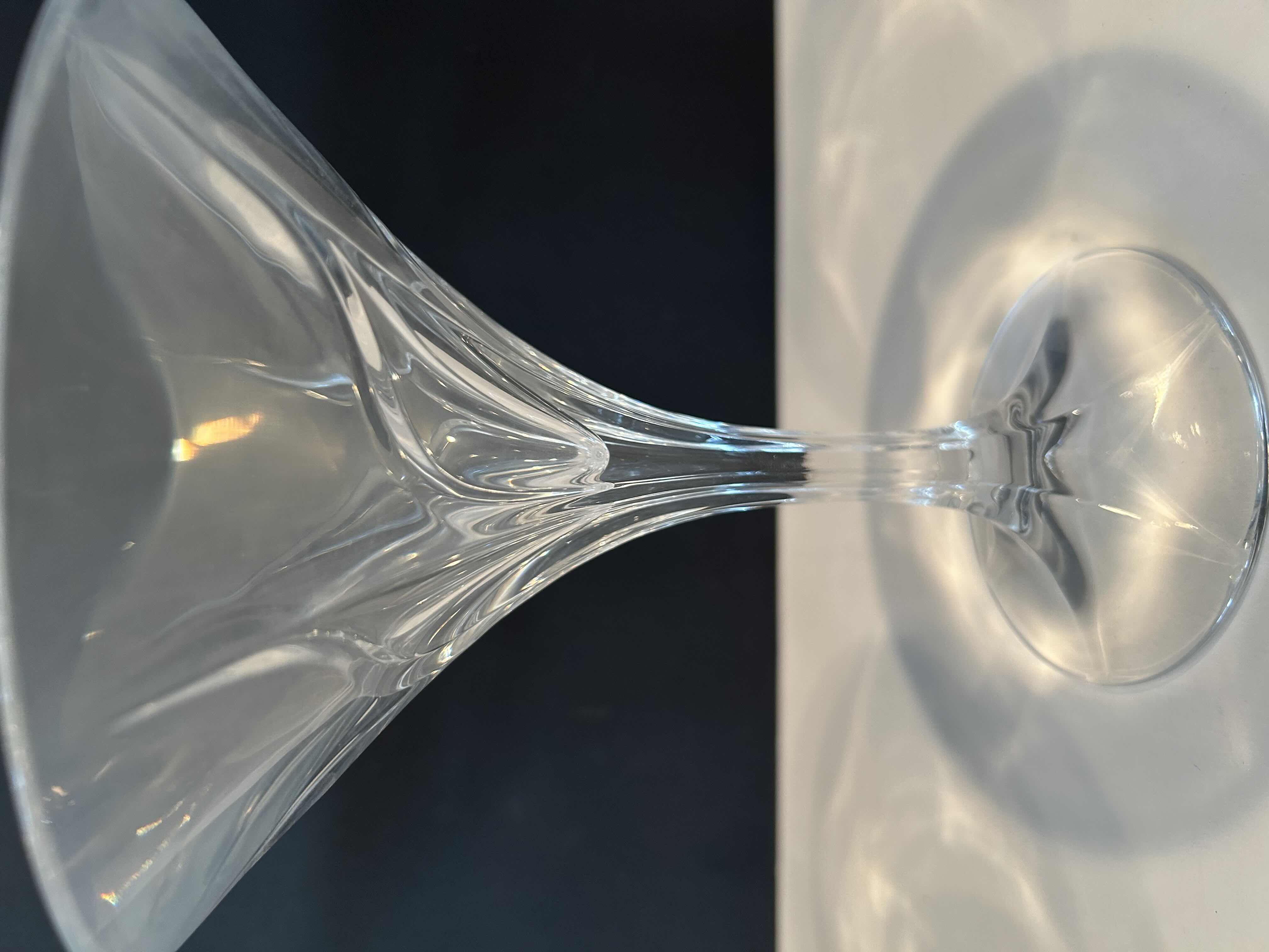 Photo 1 of 2 CRYSTAL MIKASA MISTRAL MARTINI GLASSES
