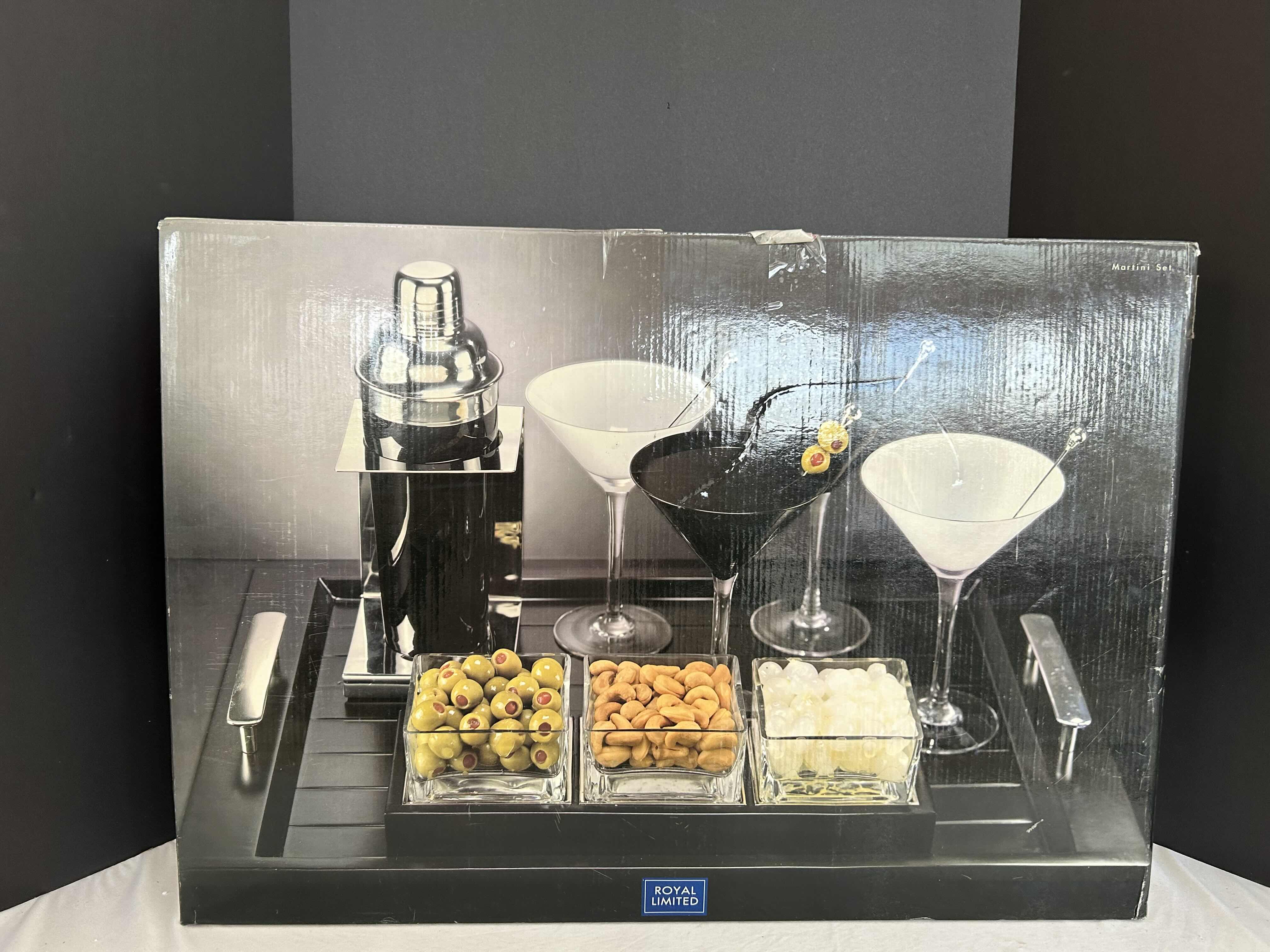 Photo 1 of NIB ROYAL LIMITED MARTINI SET

