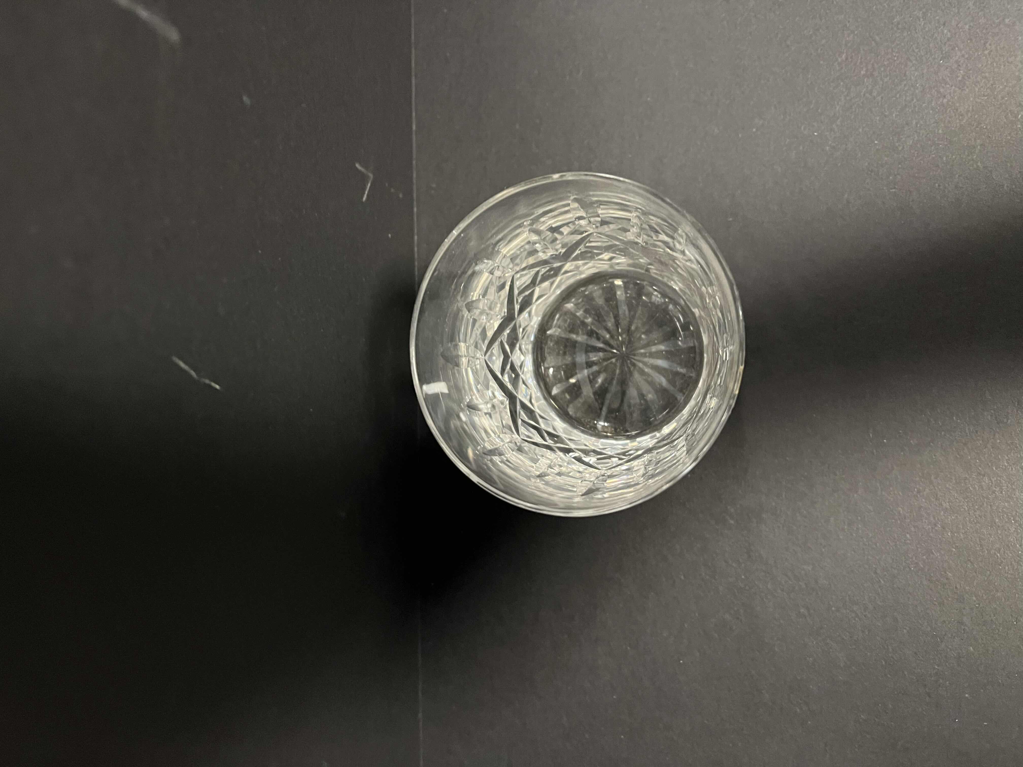 Photo 1 of 4-VINTAGE WATERFORD CRYSTAL LISMORE SMALL ROCKS COCKTAIL GLASS. 3.5"H