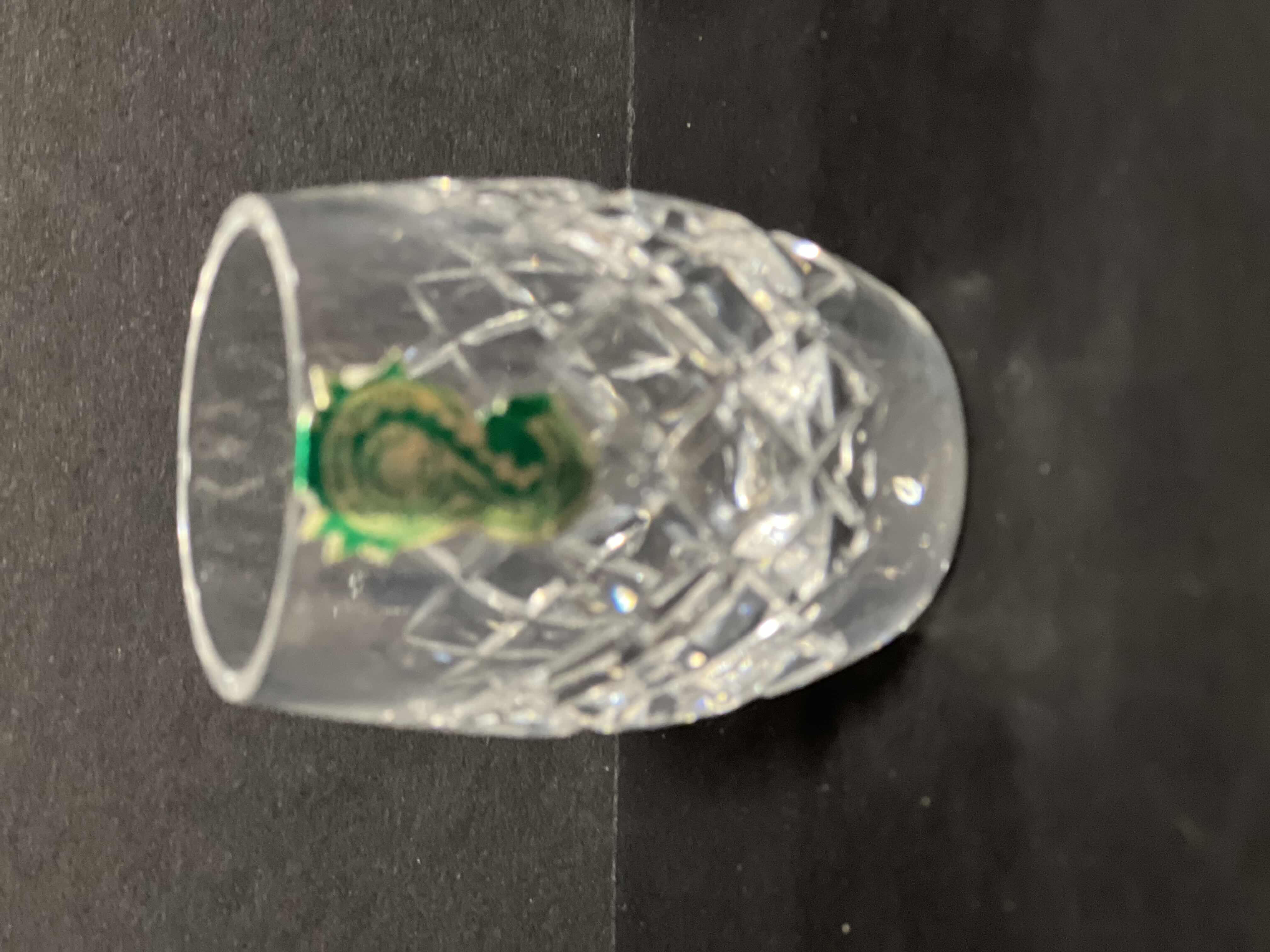 Photo 1 of 2-VINTAGE WATERFORDCRYSTAL SHOT GLASSES. 2.5"H