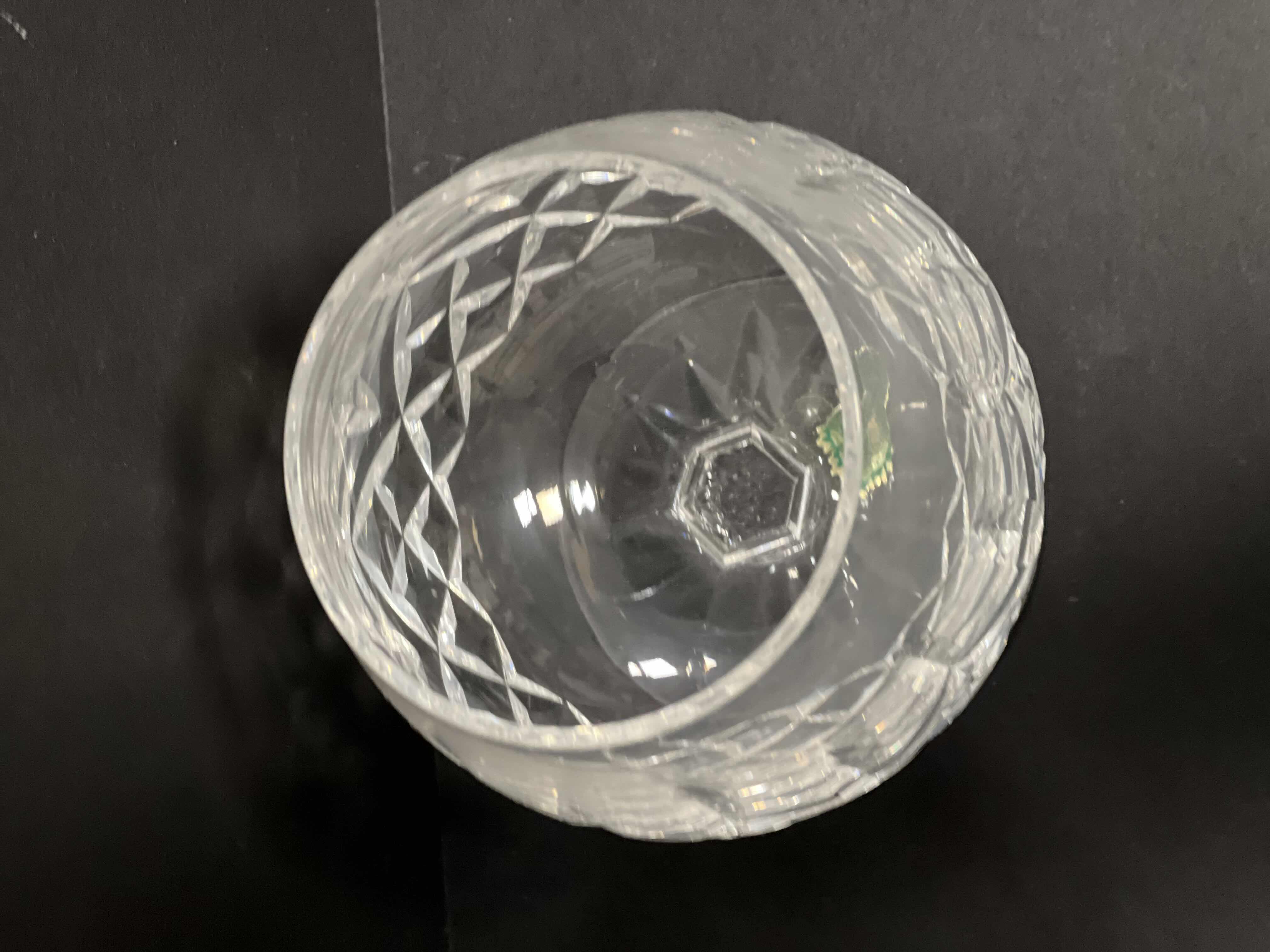 Photo 1 of 4-WATERFORD CRYSTAL LISMORE BRANDY SNIFTER. 5.5"H