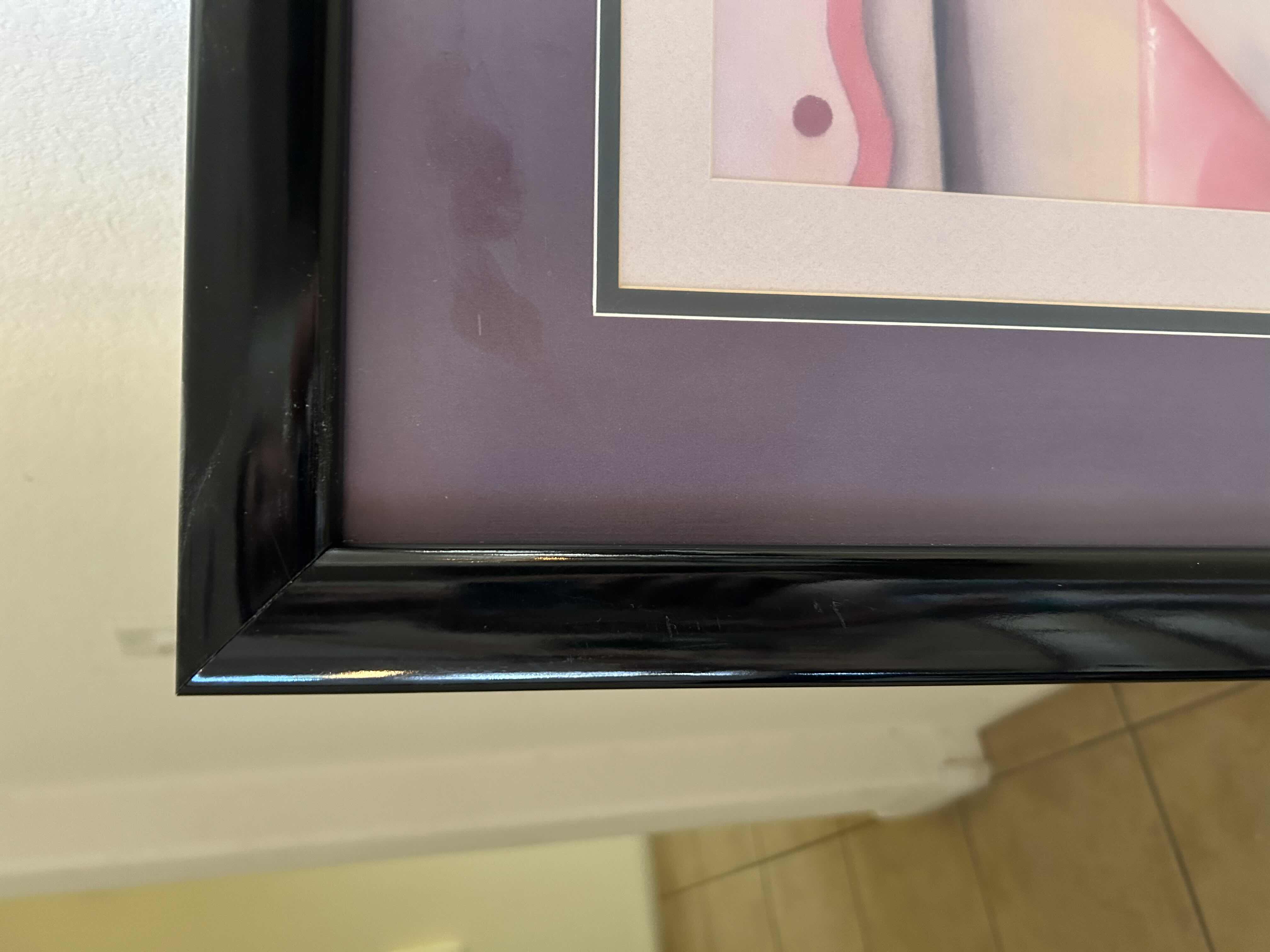 Photo 1 of BLACK FRAMED "JAZZ NIGHT" ARTWORK  31” X 53” 

