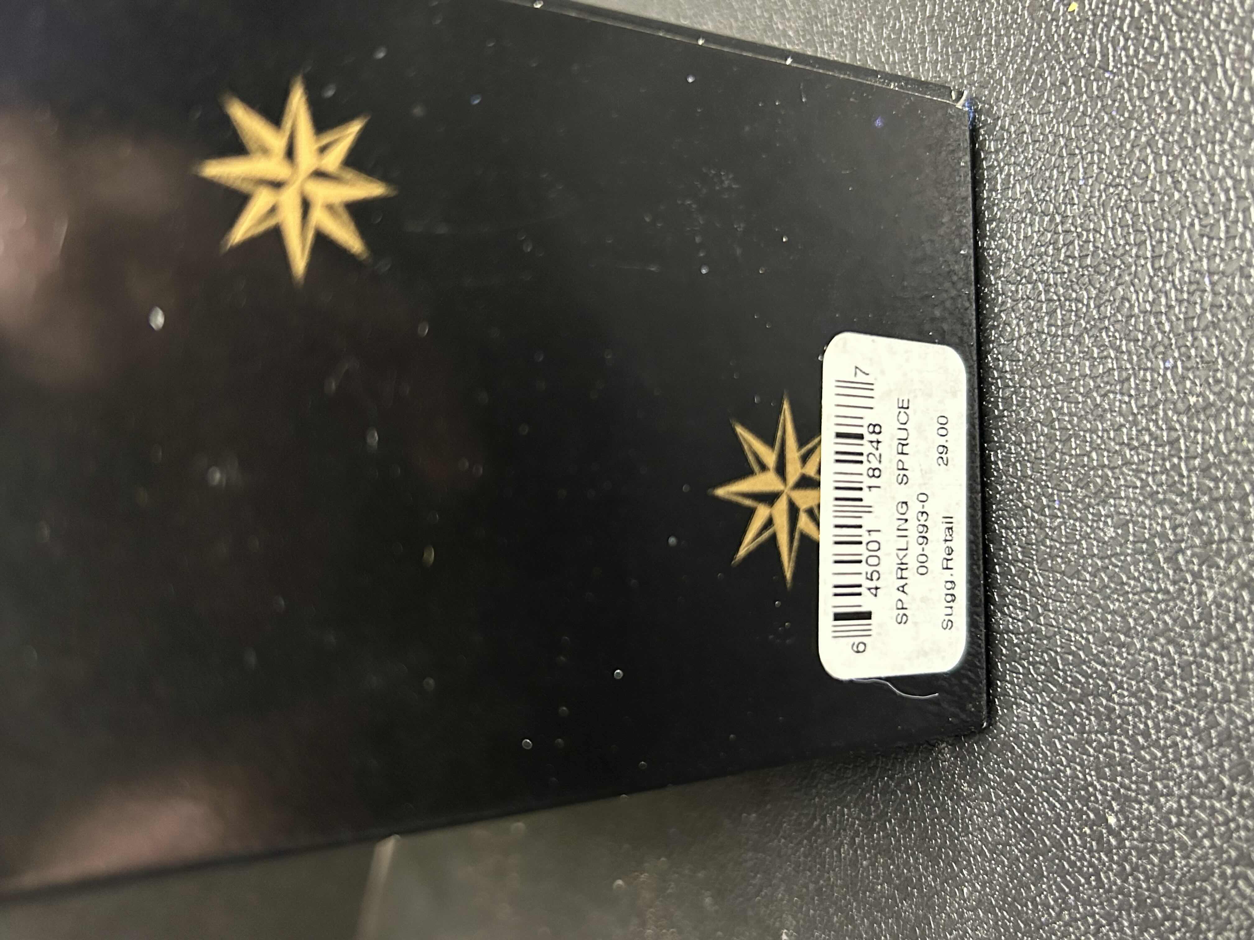 Photo 1 of NIB CHRISTOPHER RADKO CHRISTMAS TREE GLASS ORNAMENT SPARKLING SPRUCE 

