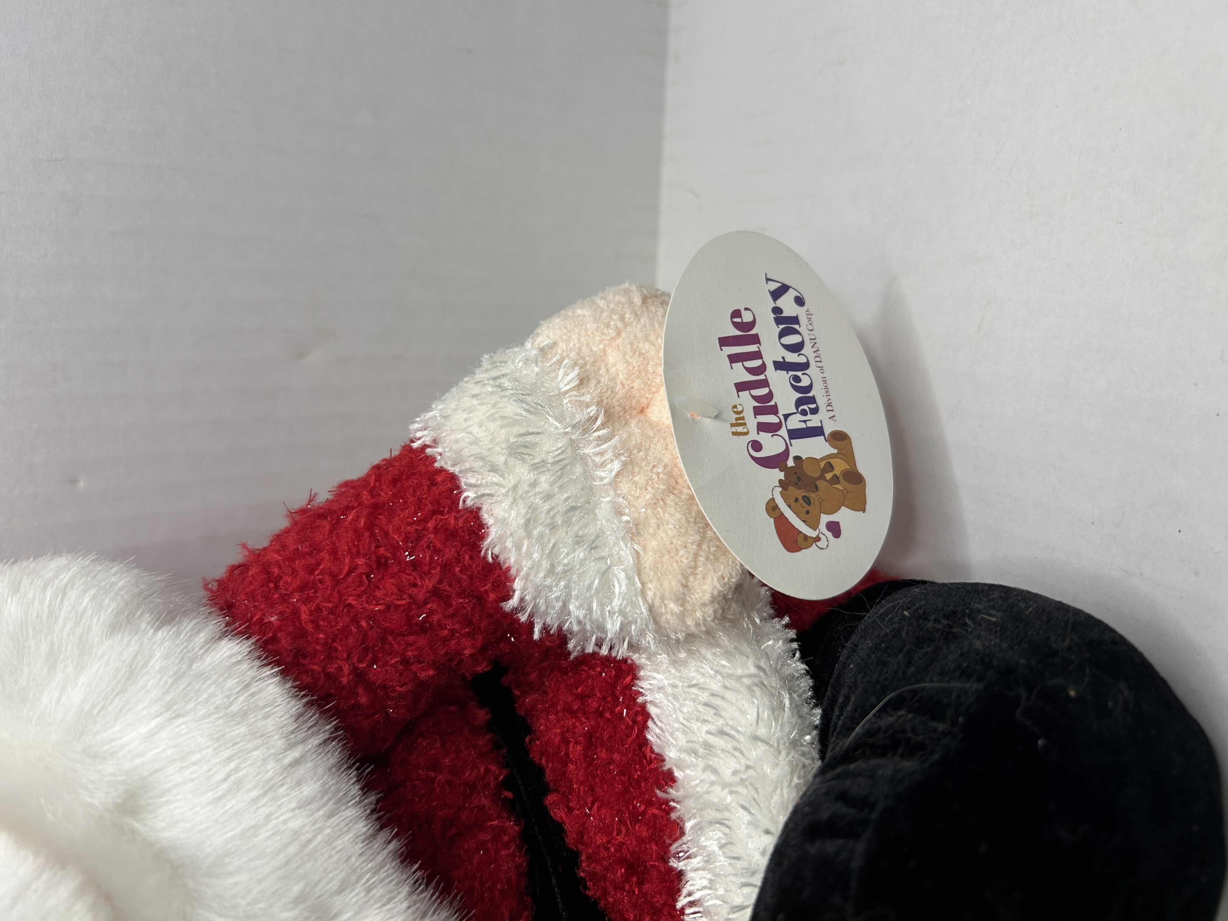 Photo 1 of BRAND NEW STUFFED SANTA CHRISTMAS DECORATION. 17"H 

