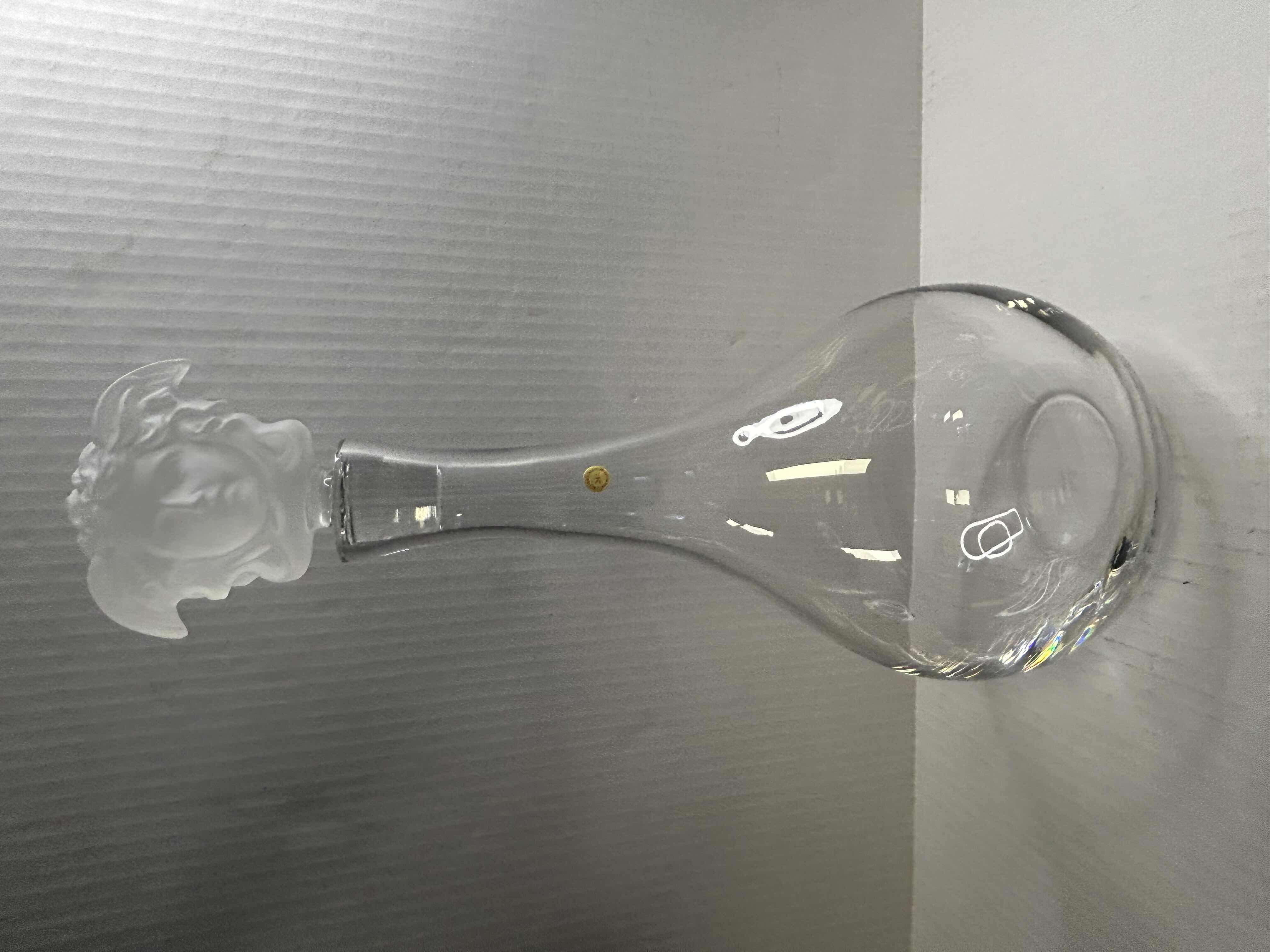 Photo 1 of NIB RARE VERSACE-MEDUSA LUMIÈRE CRYSTAL WINE DECANTER. 24"
