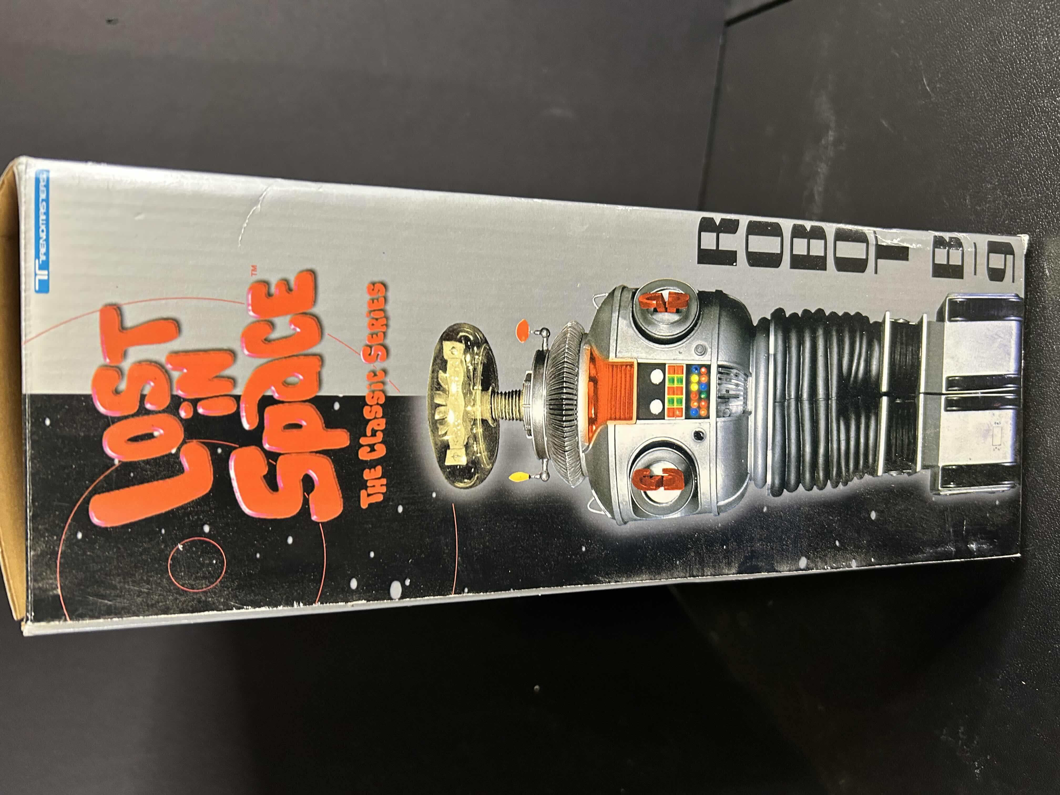 Photo 1 of NIB LOST IN SPACE "ROBOT B9" ACTION FIGURE TOY. 11"

