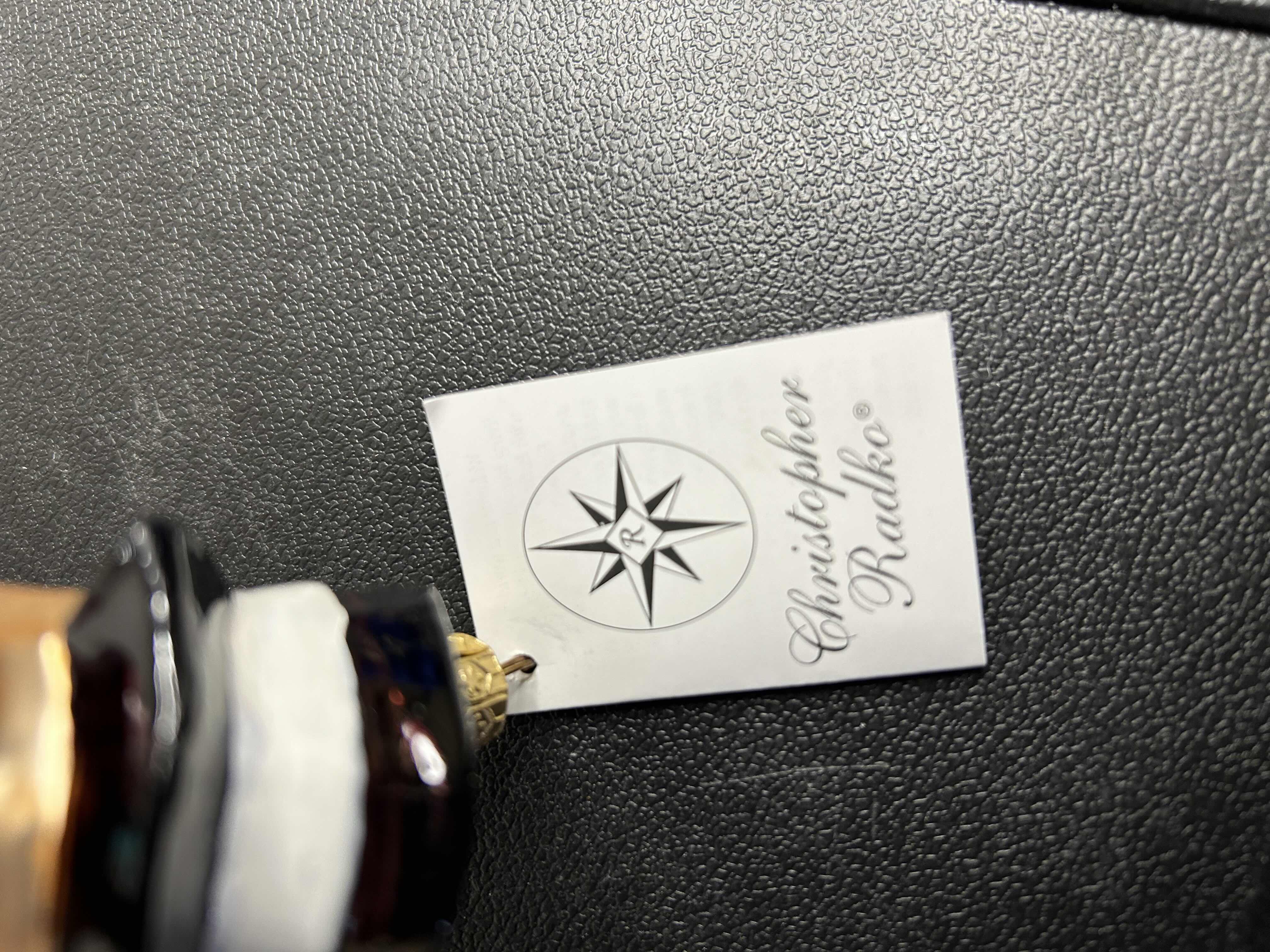 Photo 1 of CHRISTOPHER RADKO "MILLENNIUM MUNCHKIN" YEAR 2000 GLASS CHRISTMAS ORNAMENT 
