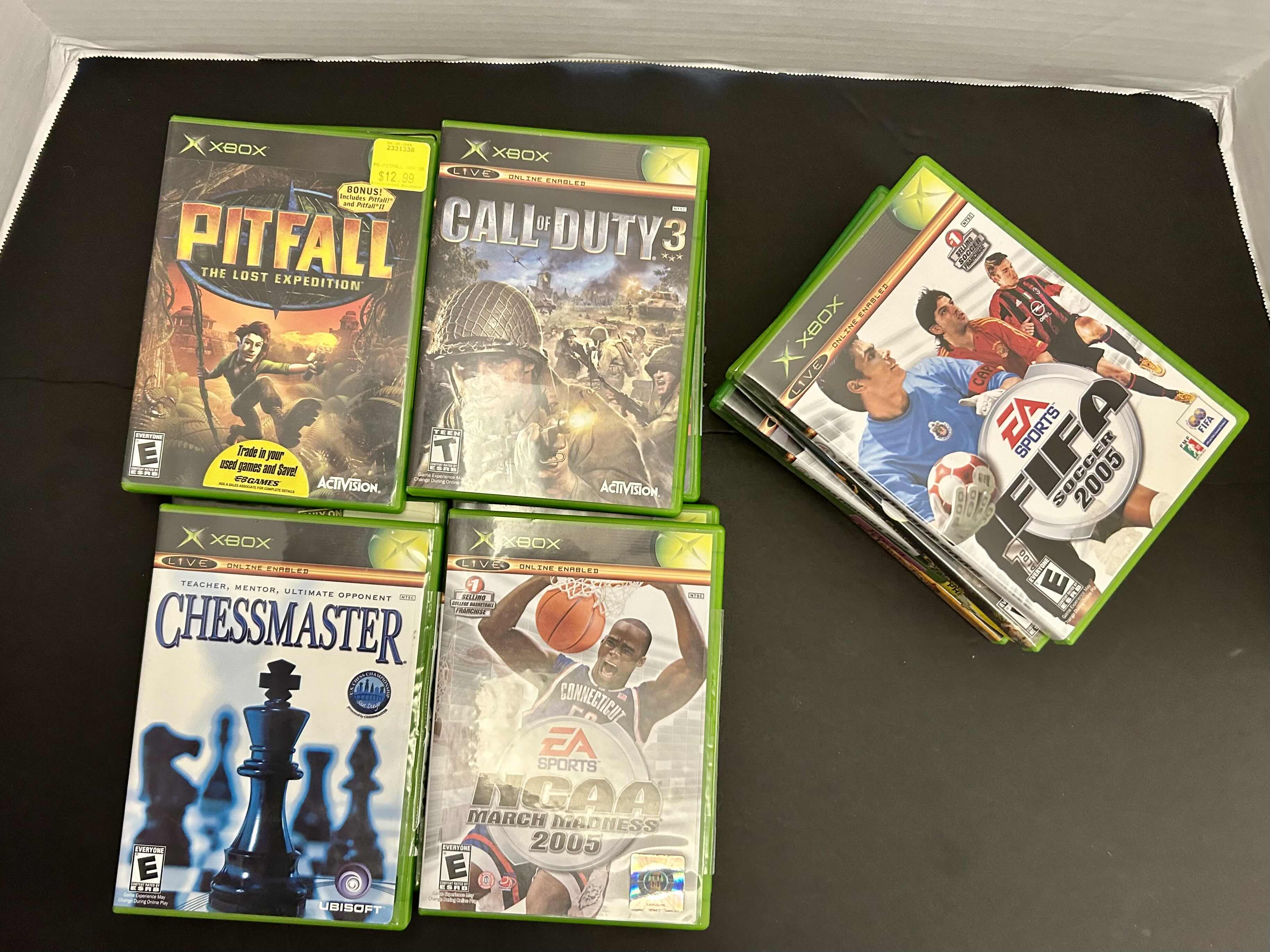 Photo 1 of 13- VARIOUS GAME TITLES FOR XBOX