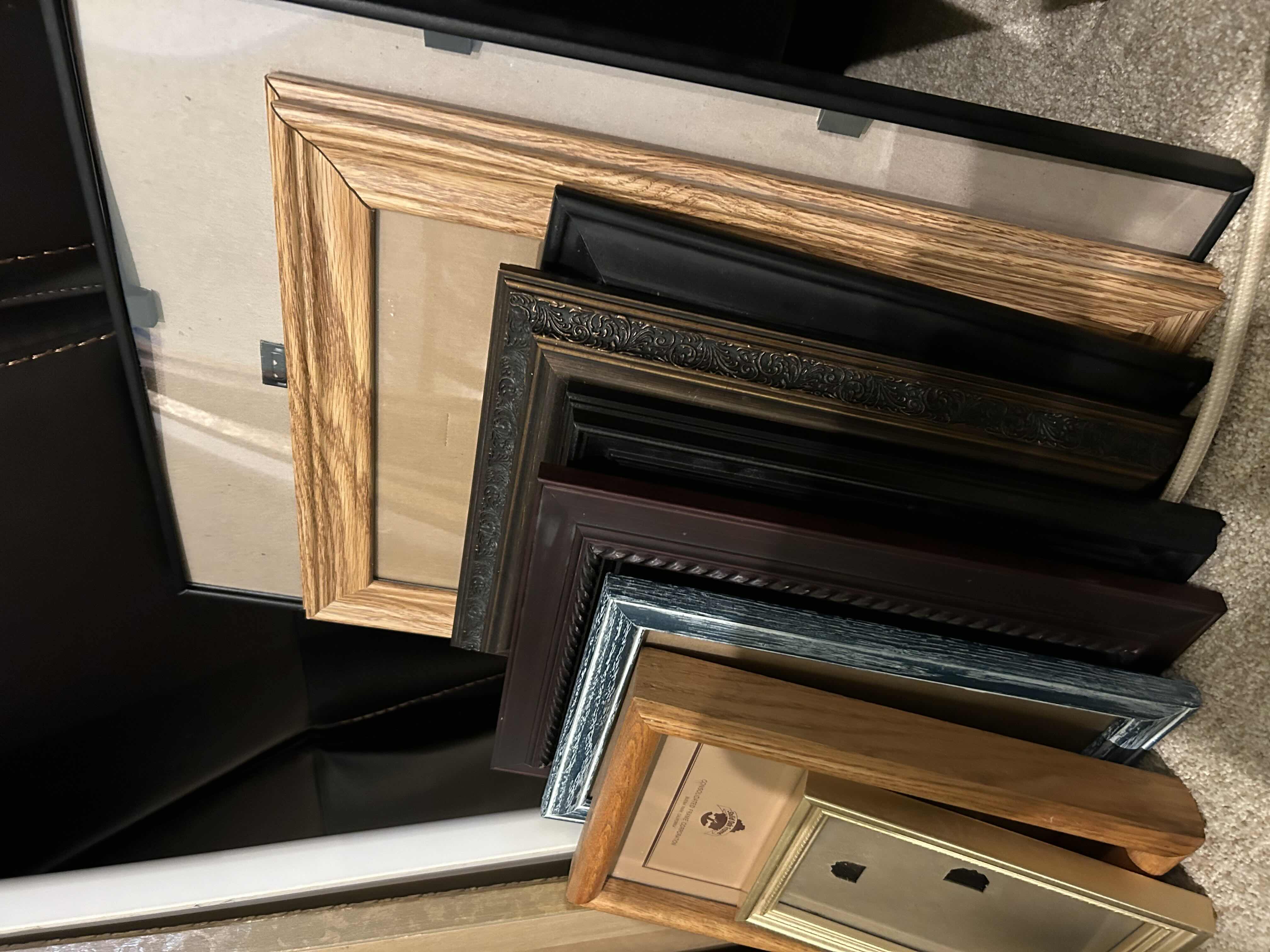 Photo 1 of 10- VARIOUS SIZE AND STYLE FRAMES